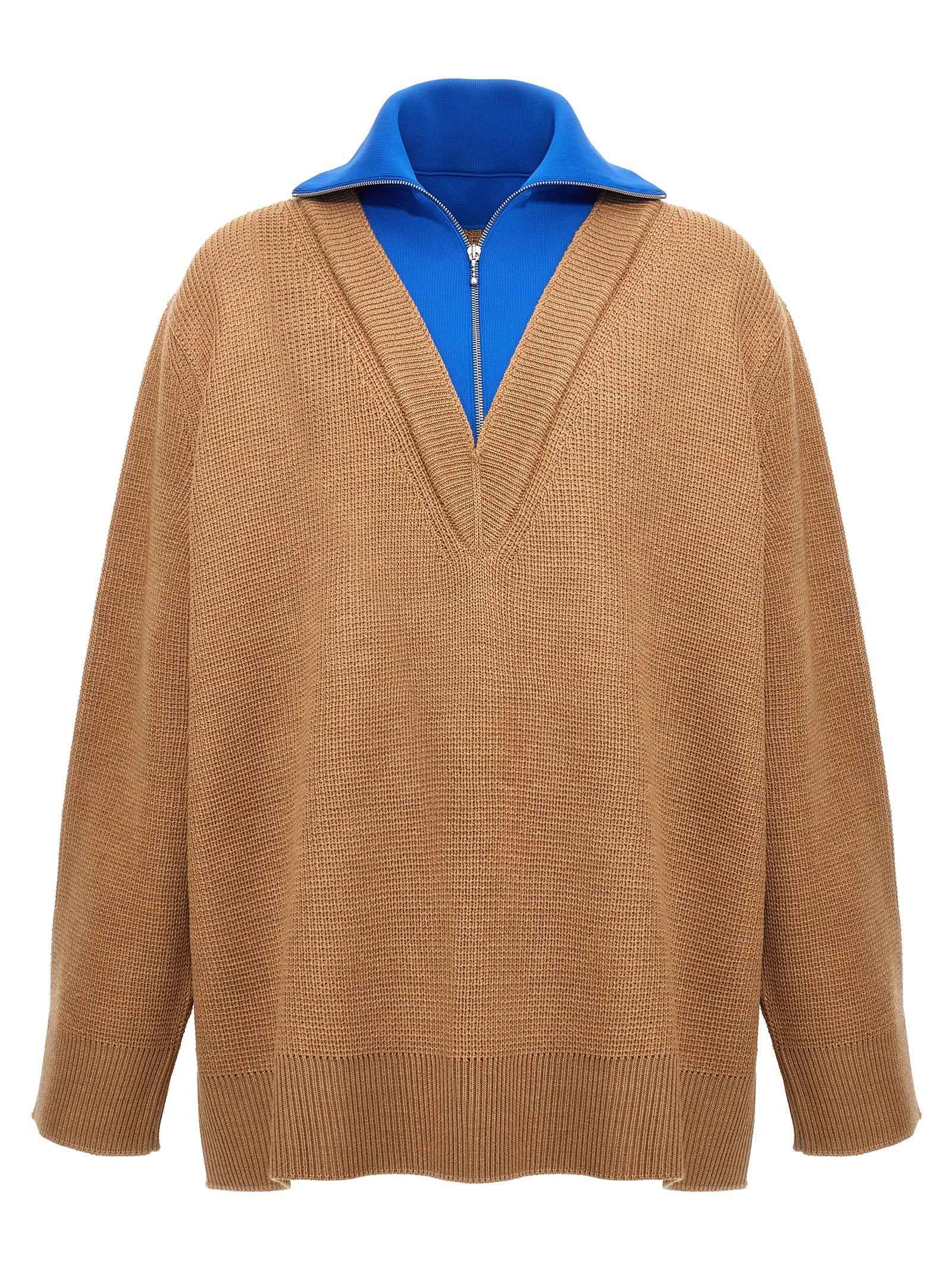 Jil Sander Multicolor Wool Cardigan