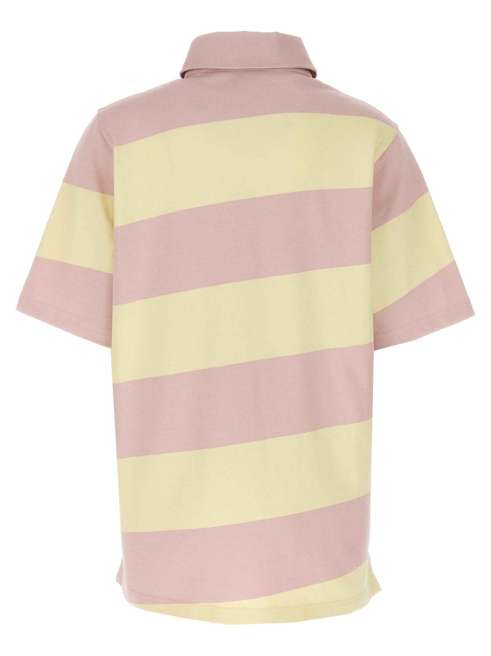 Burberry Multicolor Cotton Polo Shirt
