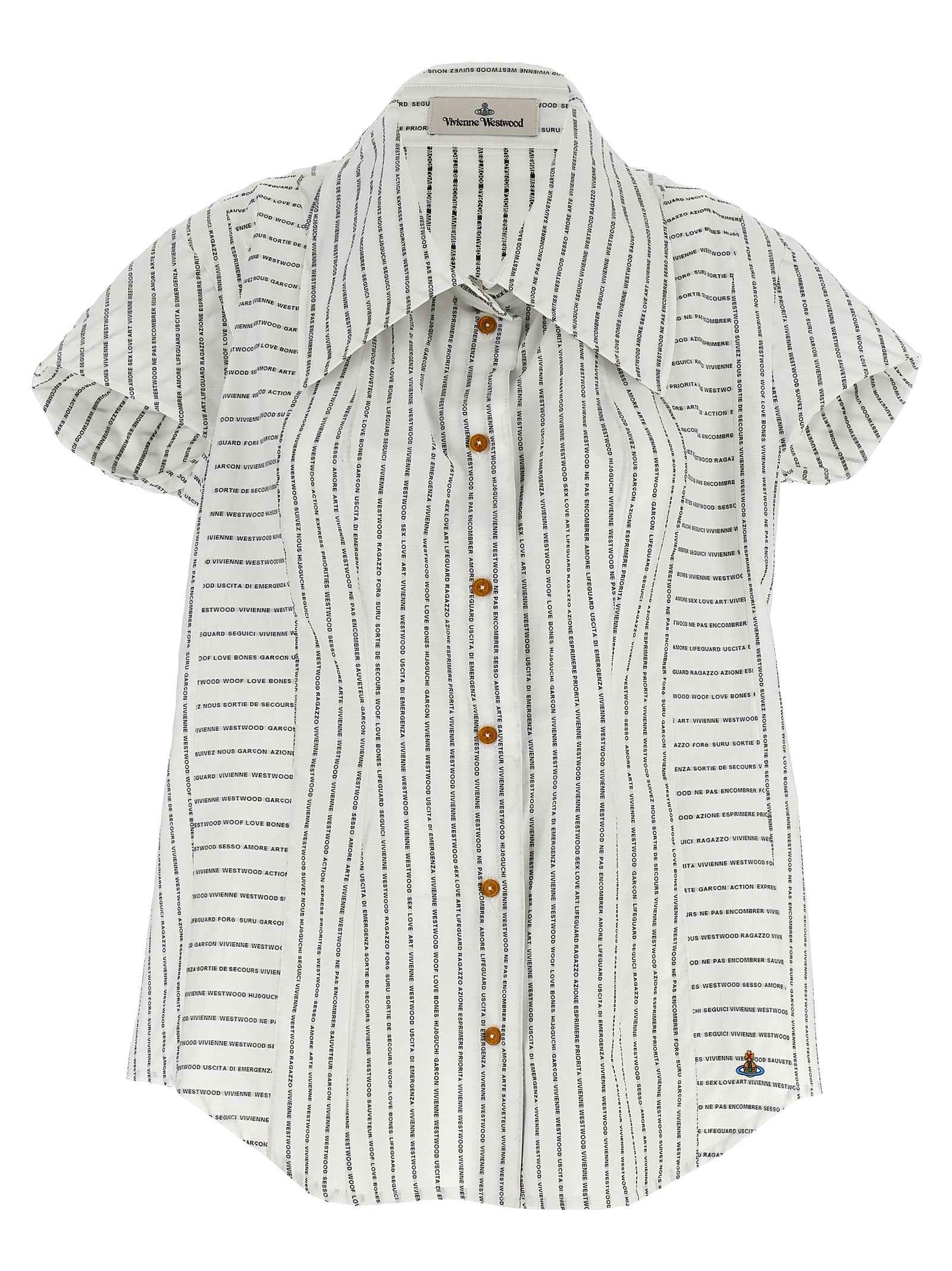 Vivienne Westwood Bicolor Cotton Blouse