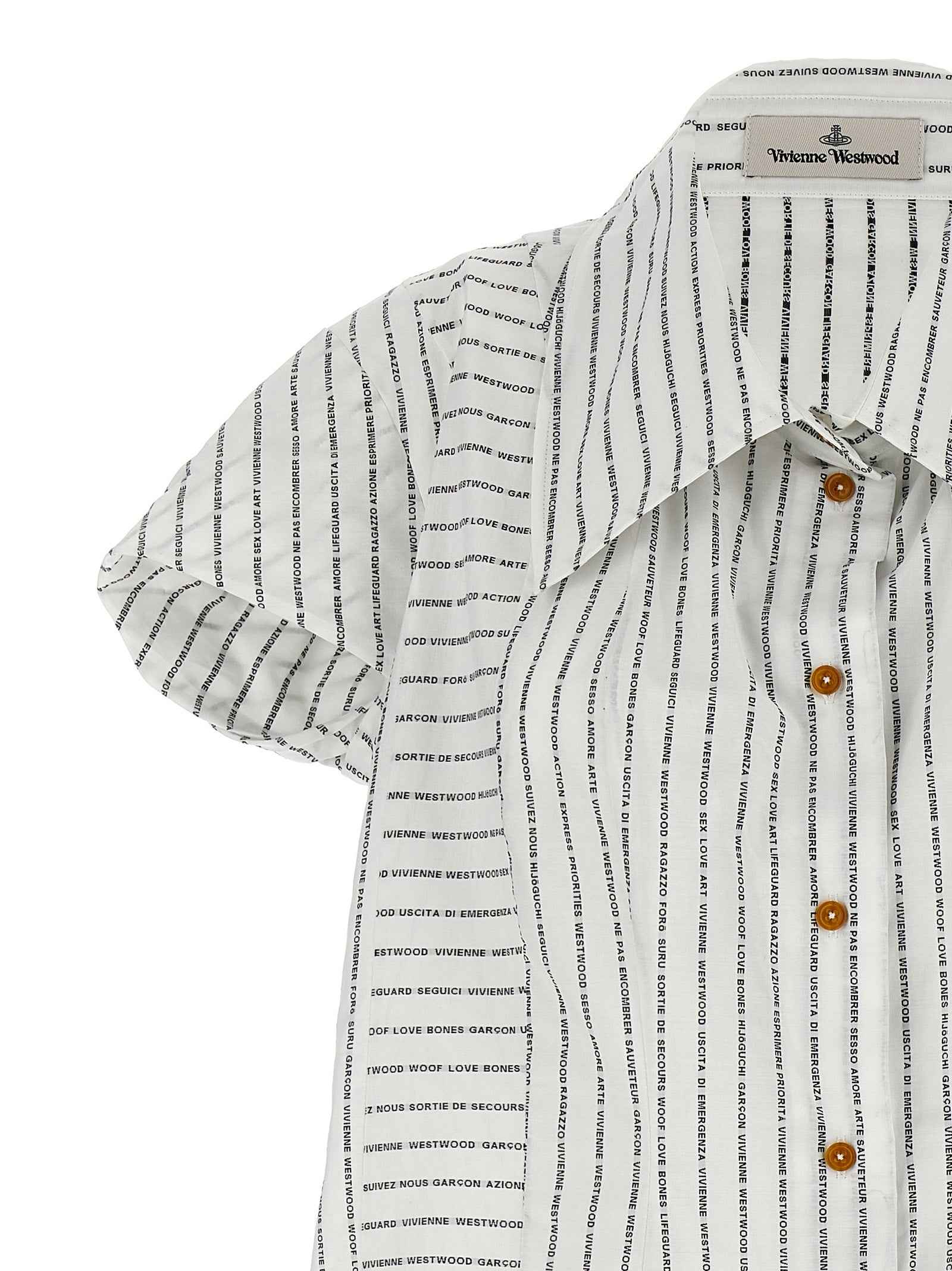 Vivienne Westwood Bicolor Cotton Blouse