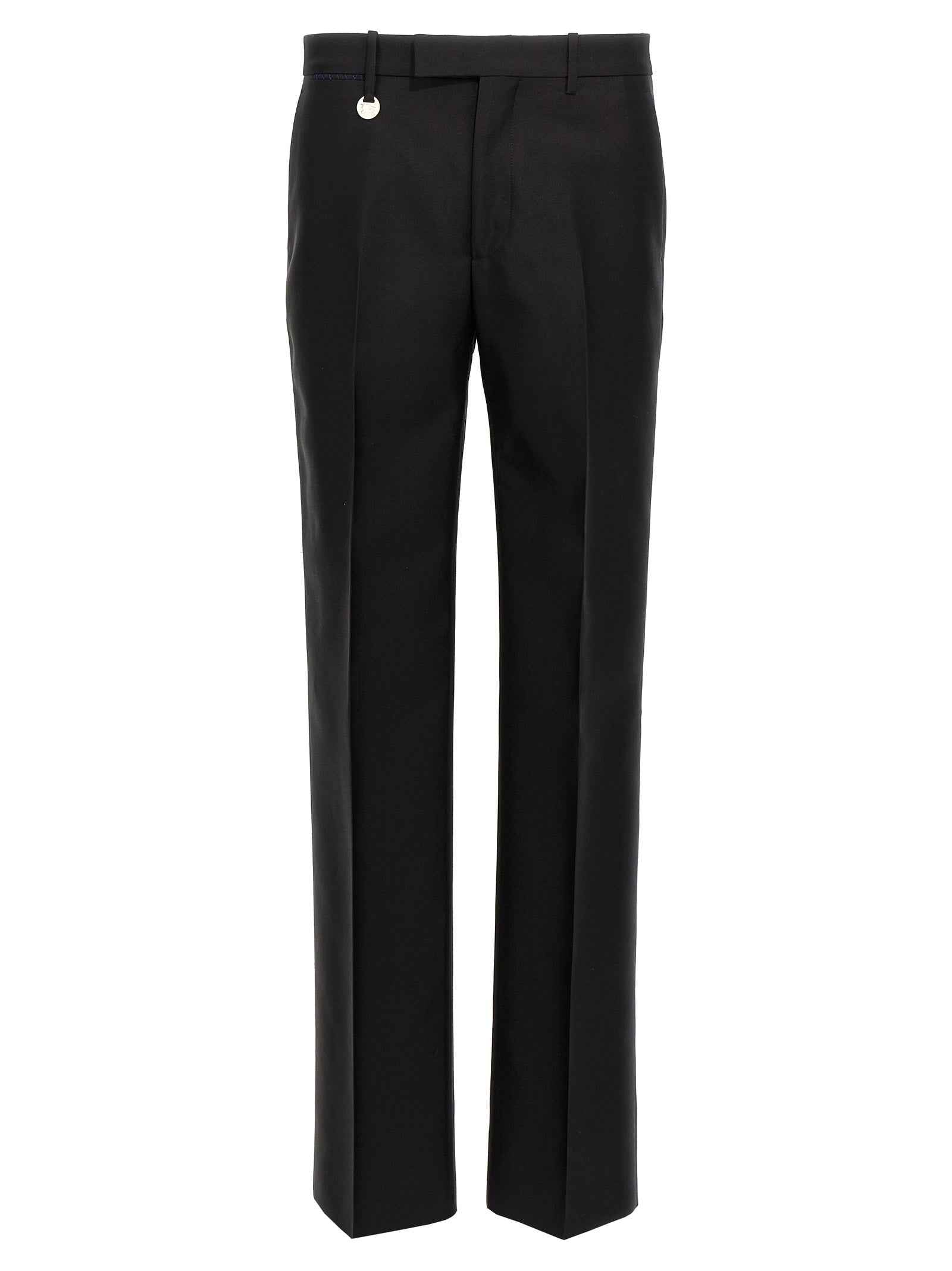 Burberry Black Virgin Wool Dress Pants