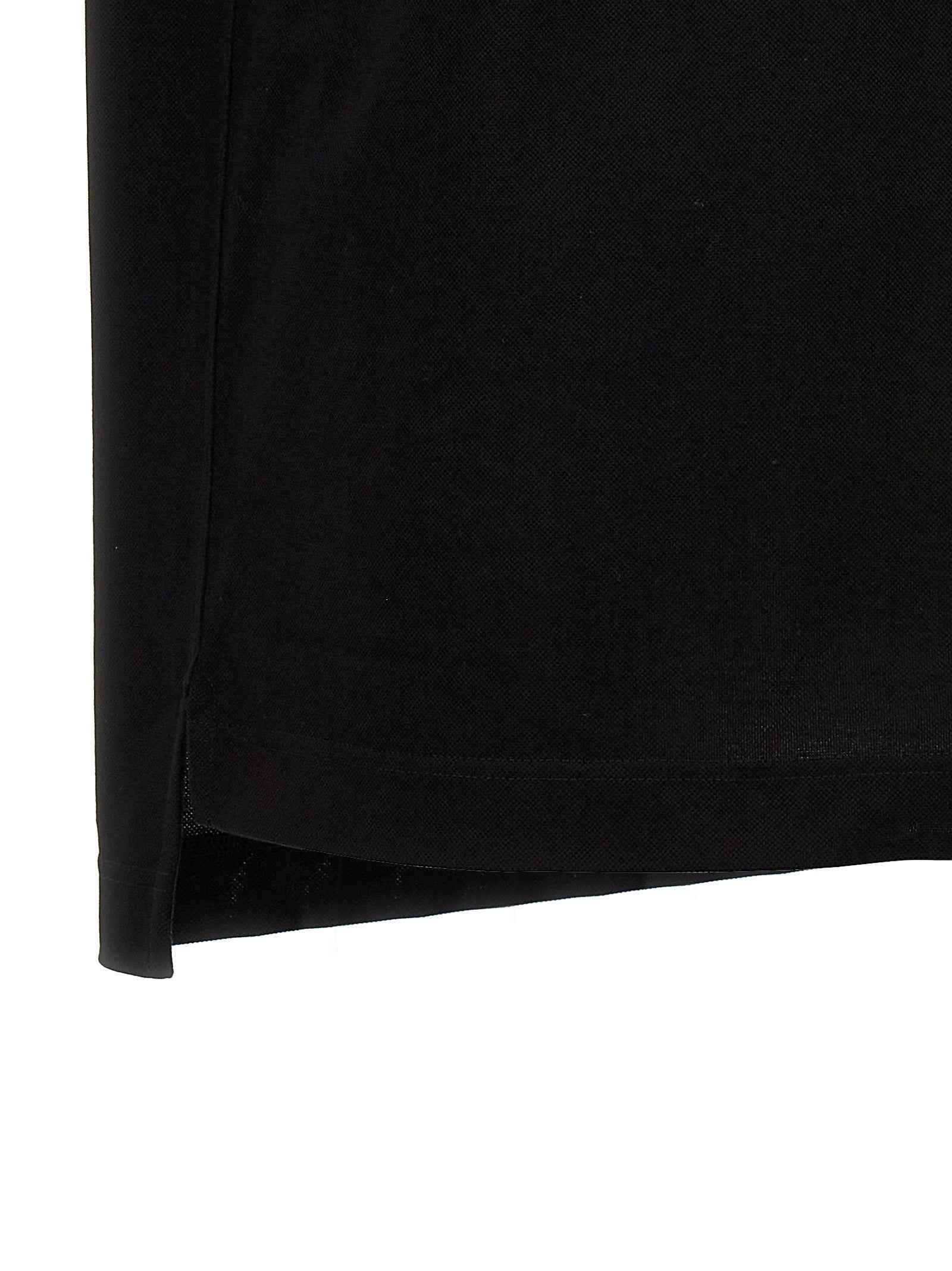 Givenchy Black Cotton Polo Shirt