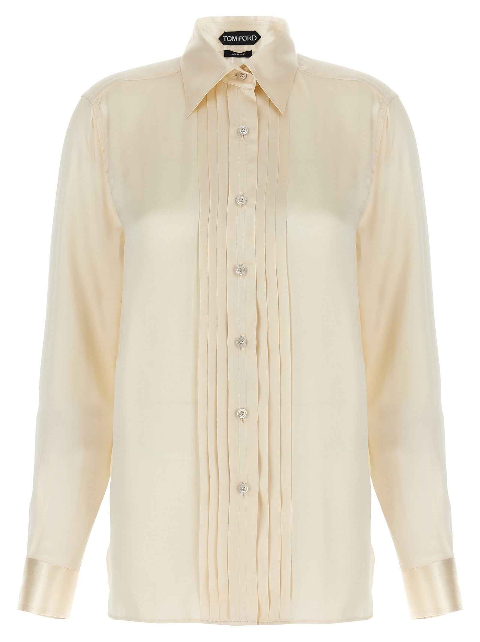 Tom Ford White Silk Blouse