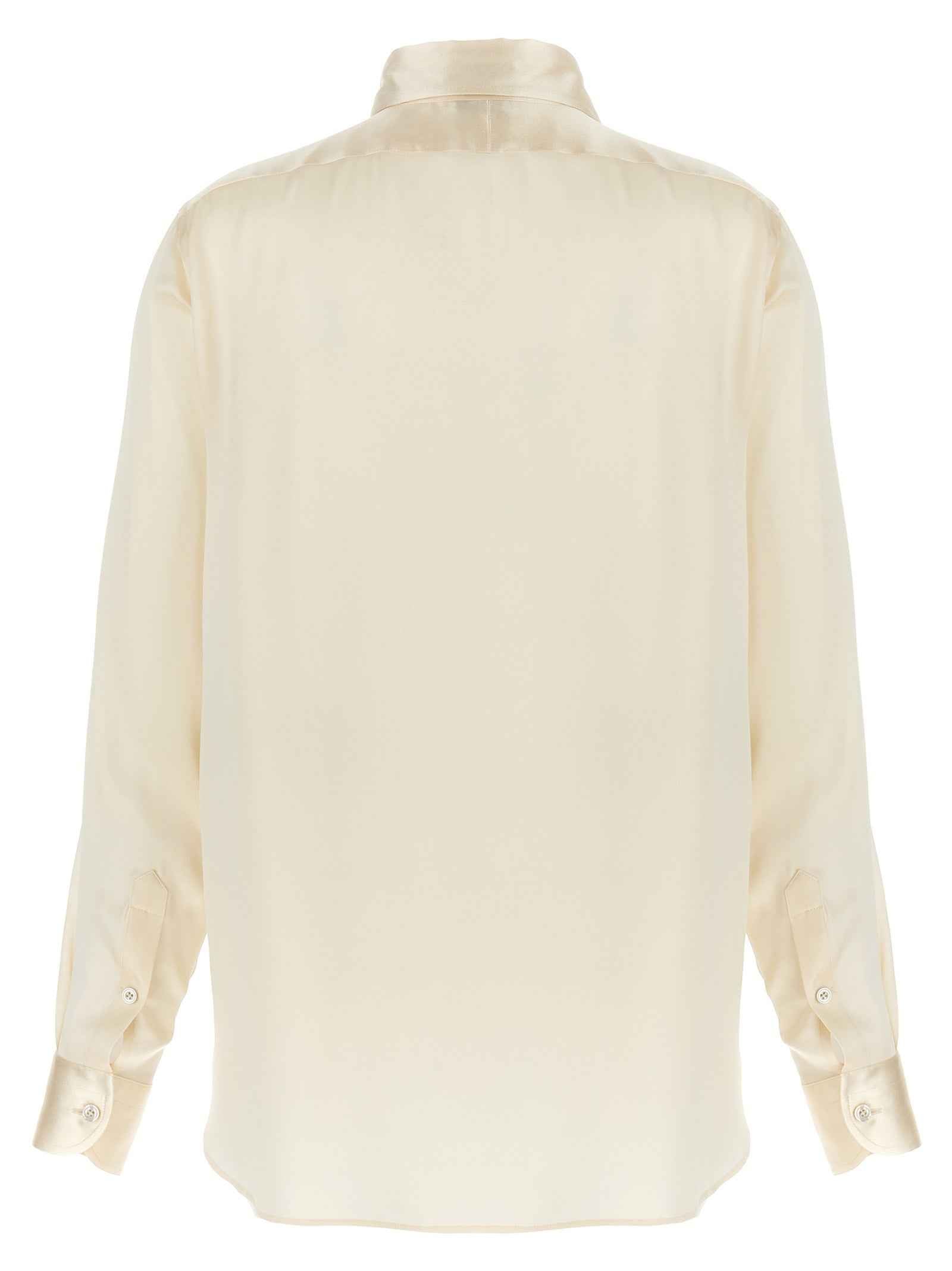 Tom Ford White Silk Blouse