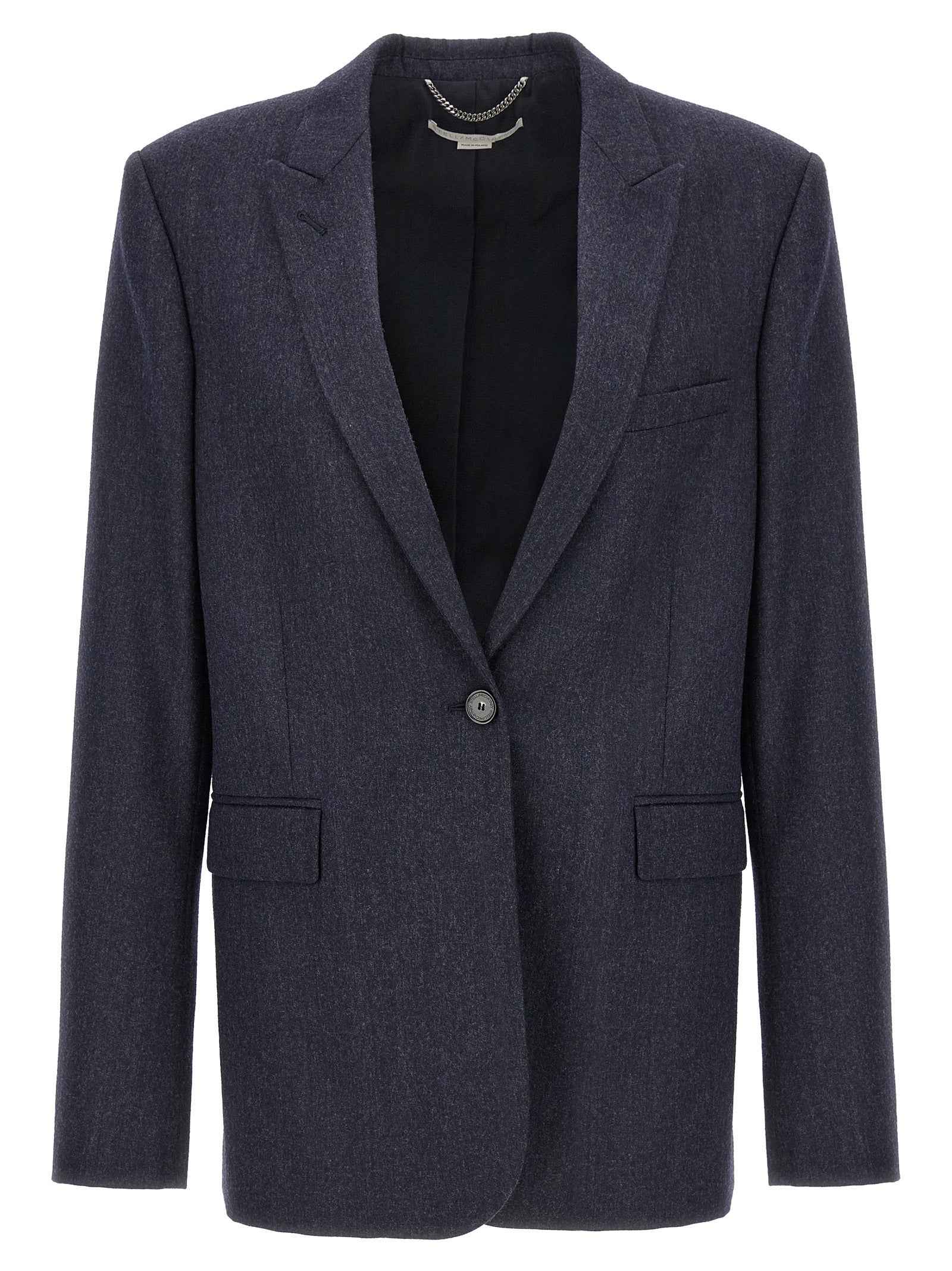 Stella McCartney Blue Viscose Blazer