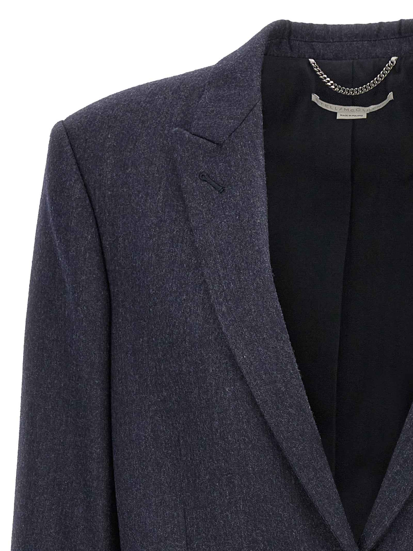 Stella McCartney Blue Viscose Blazer