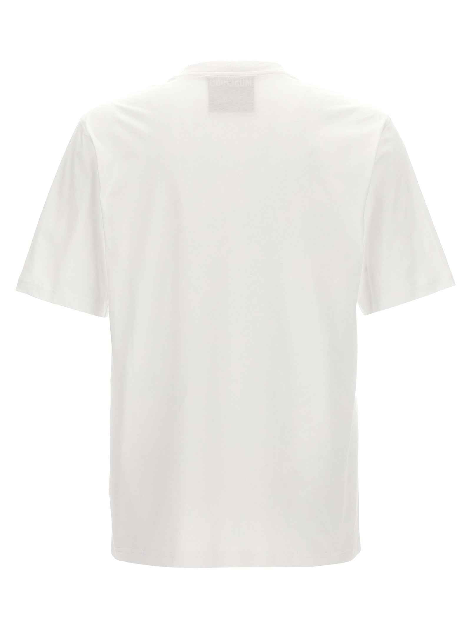 Moschino Bicolor Cotton T-Shirt