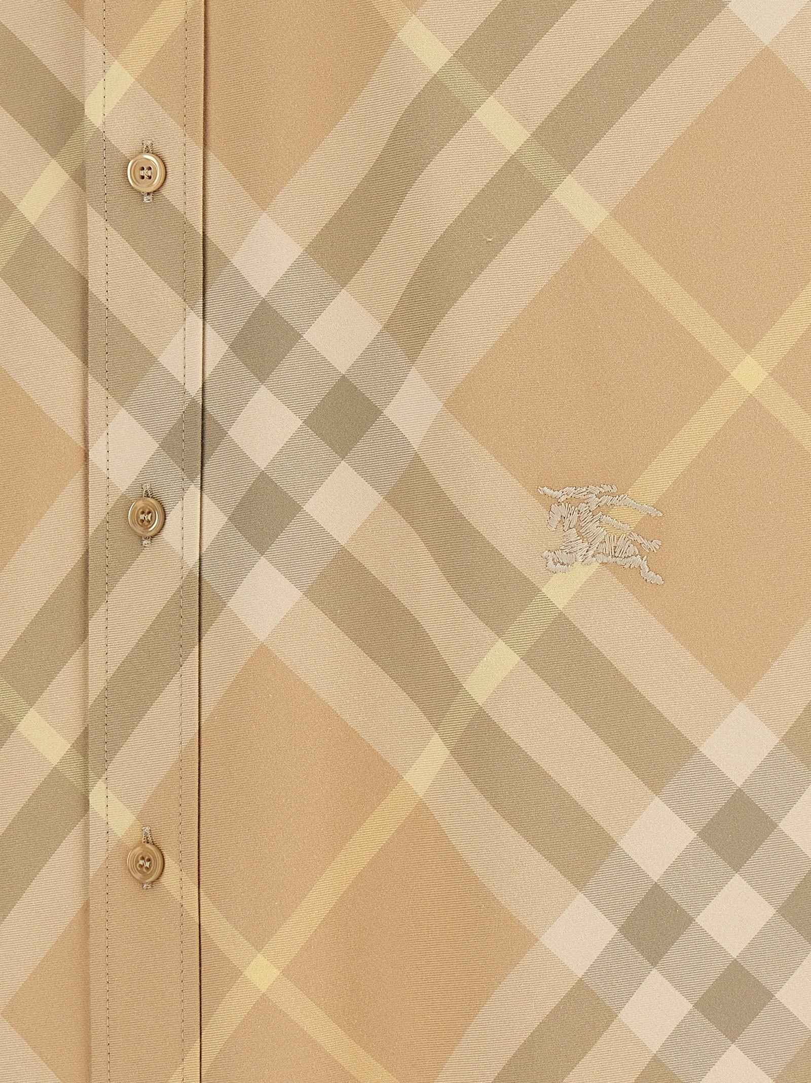 Burberry Beige Cotton Blouse