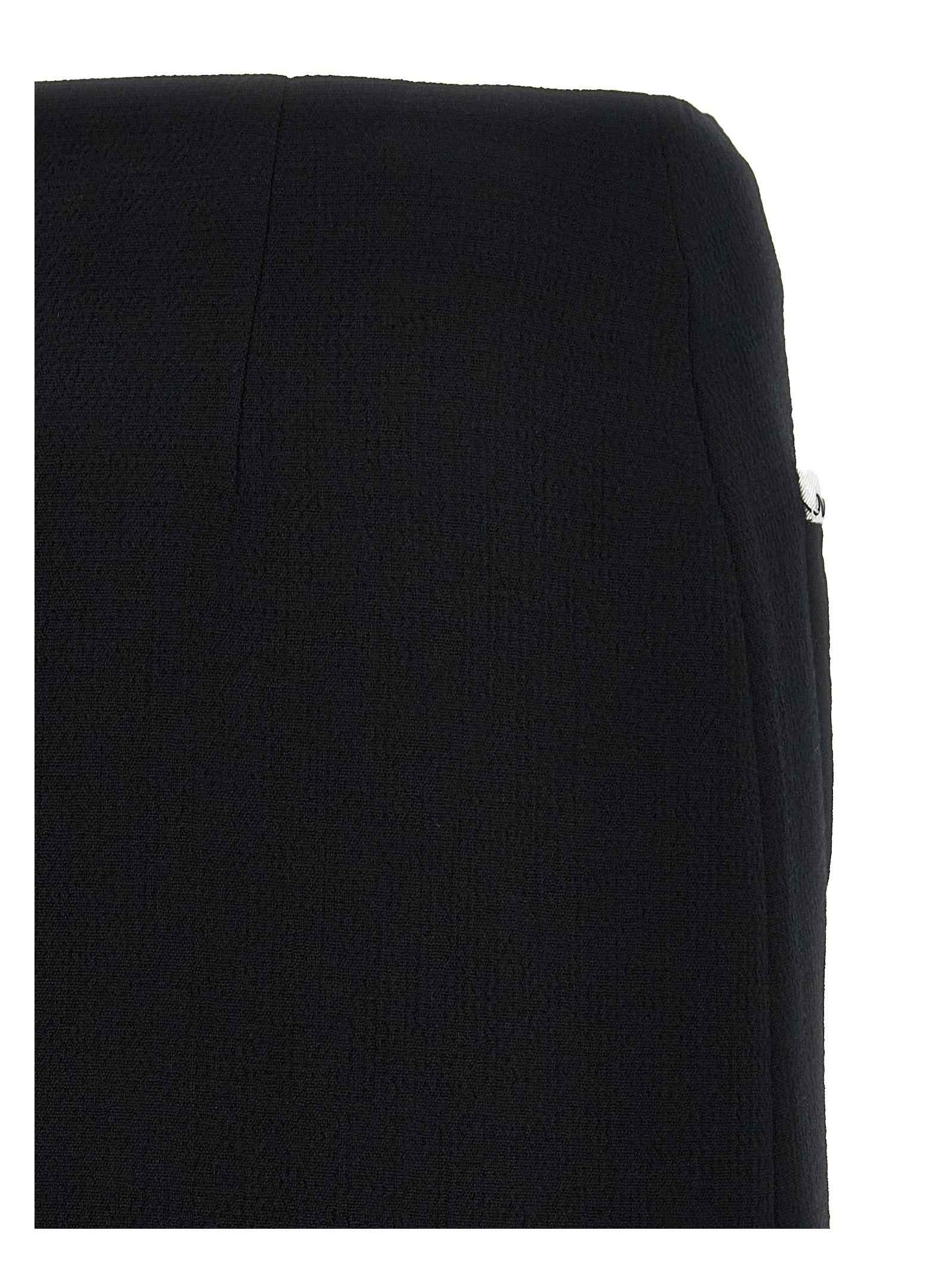 Moschino Bicolor Viscose Long Skirt
