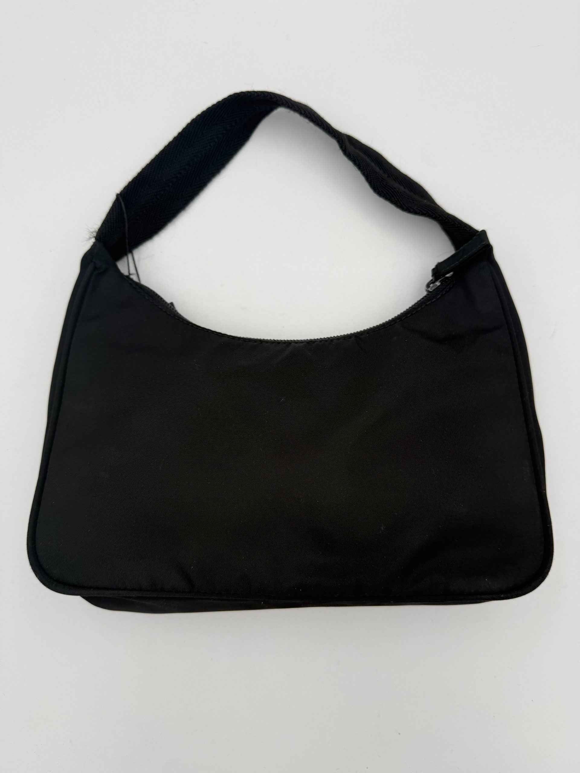 Prada Bicolor Nylon Handbag