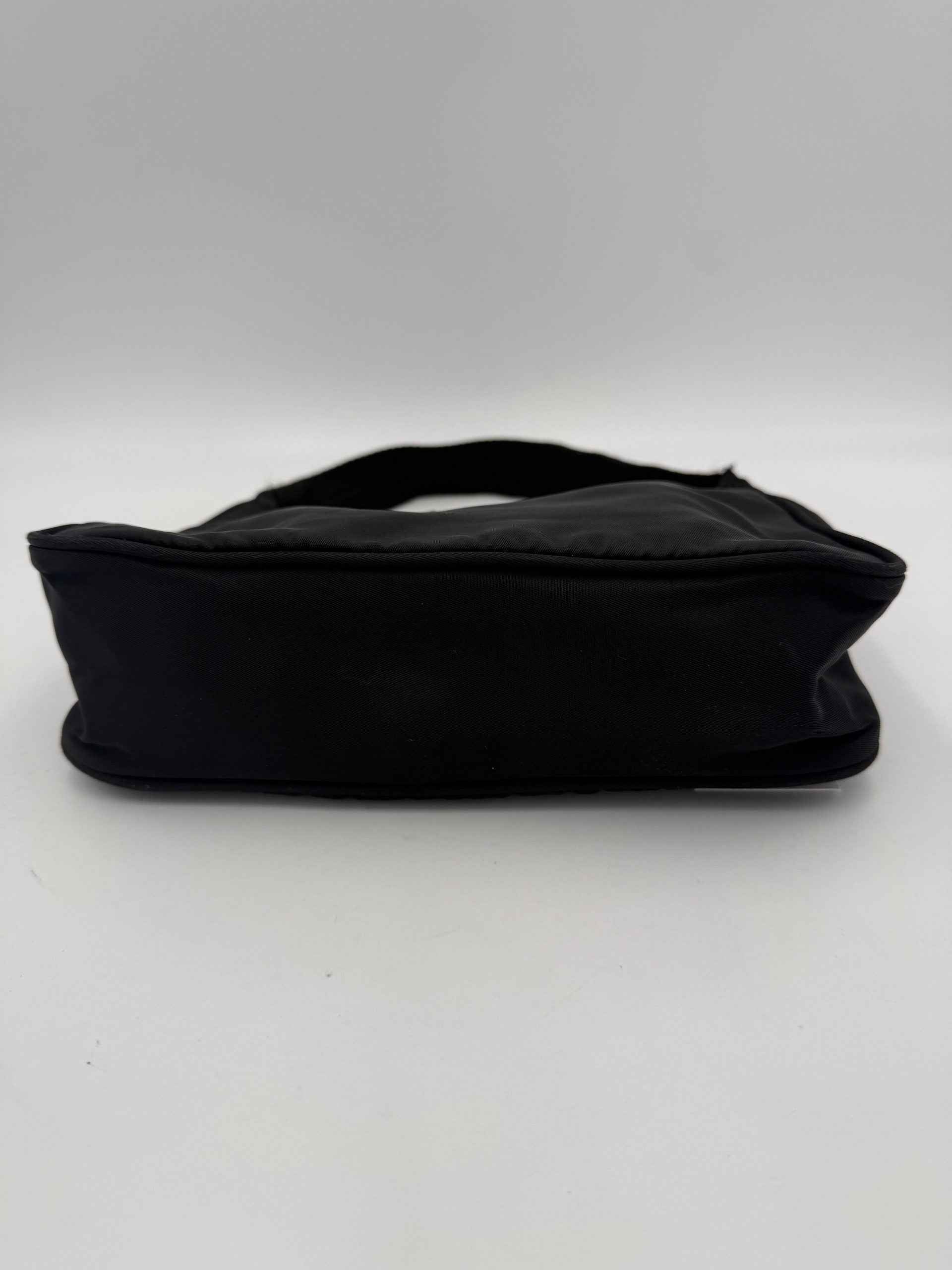Prada Bicolor Nylon Handbag