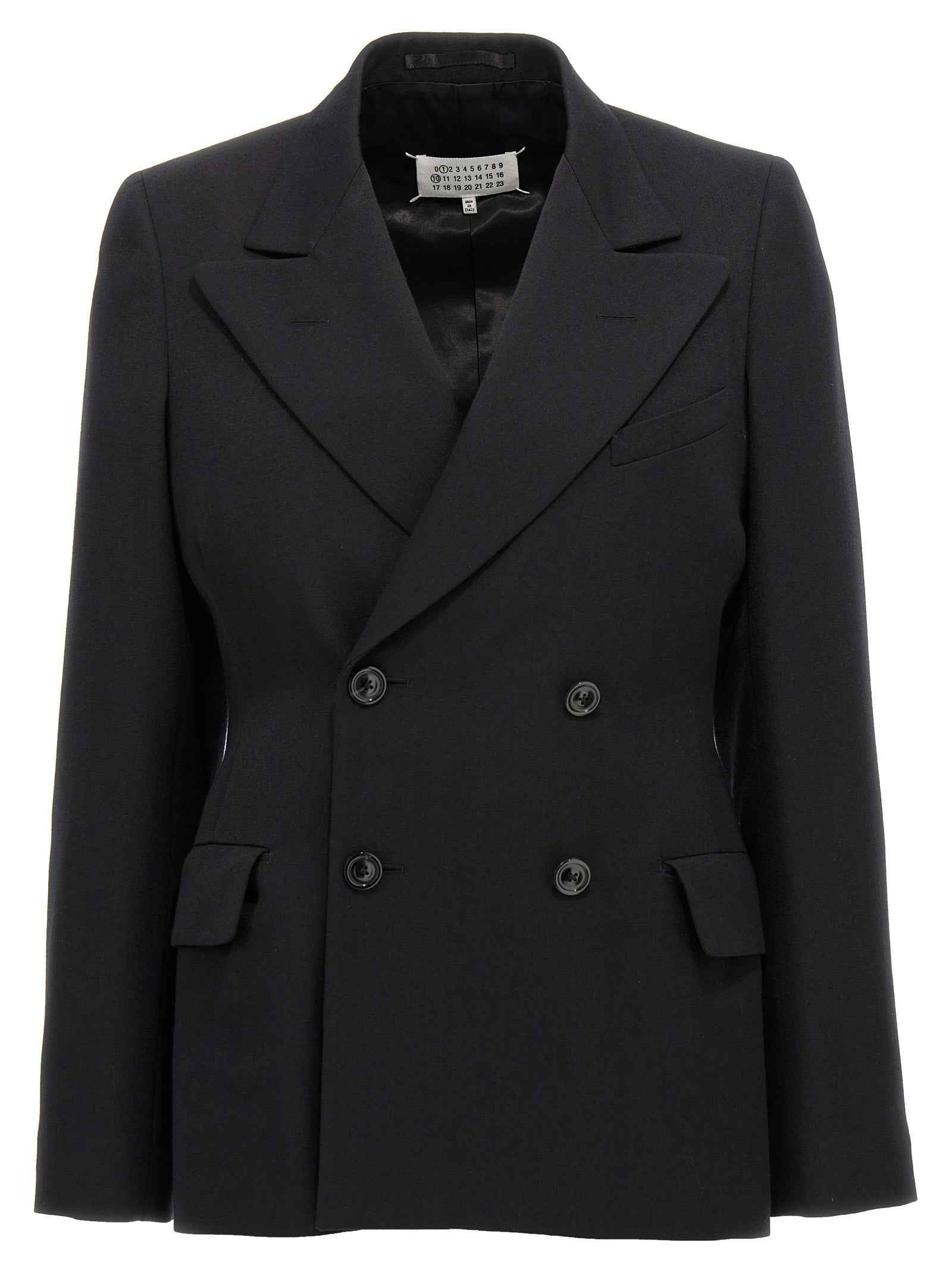 Maison Margiela Black Wool Blazer