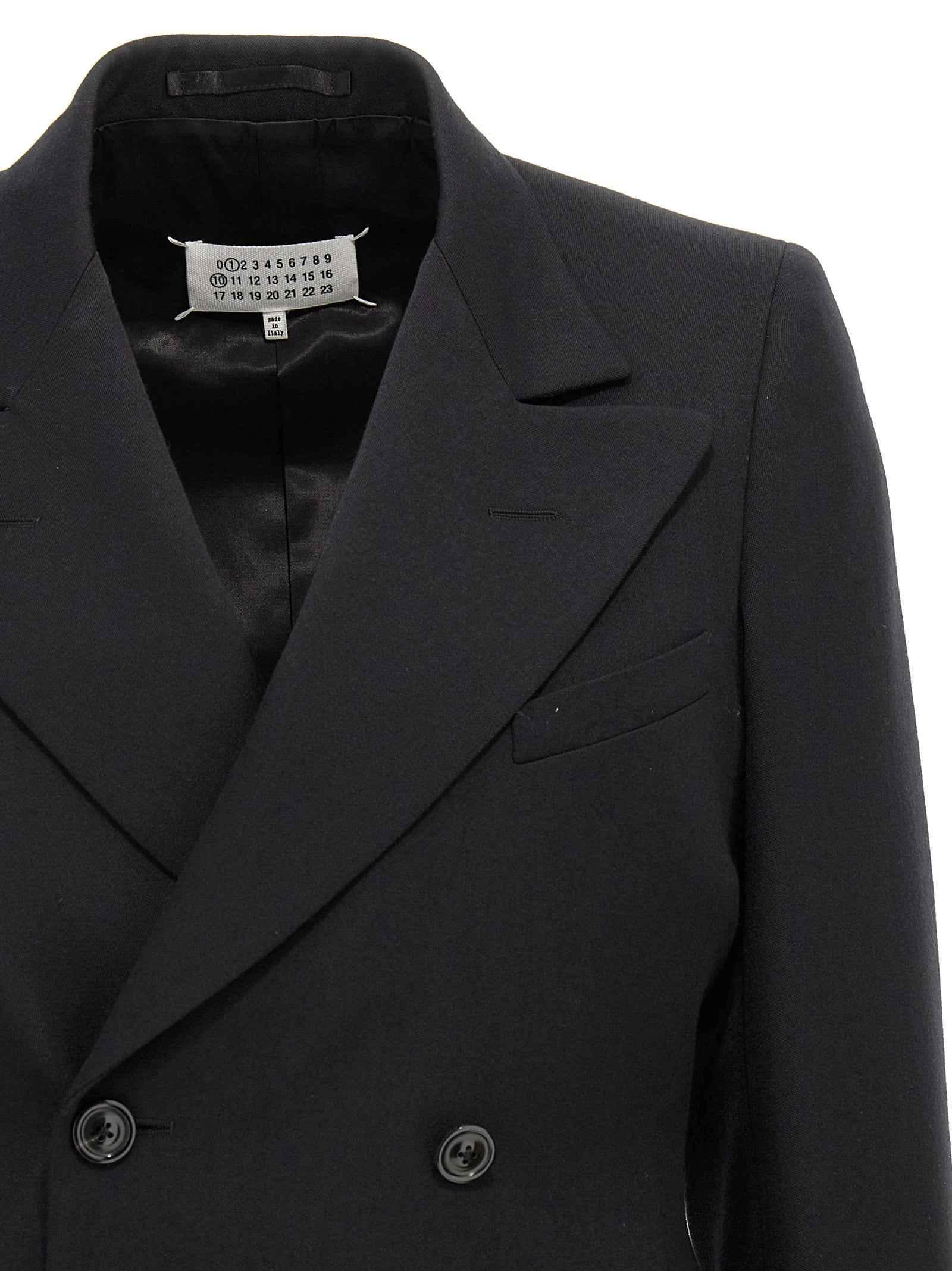 Maison Margiela Black Wool Blazer