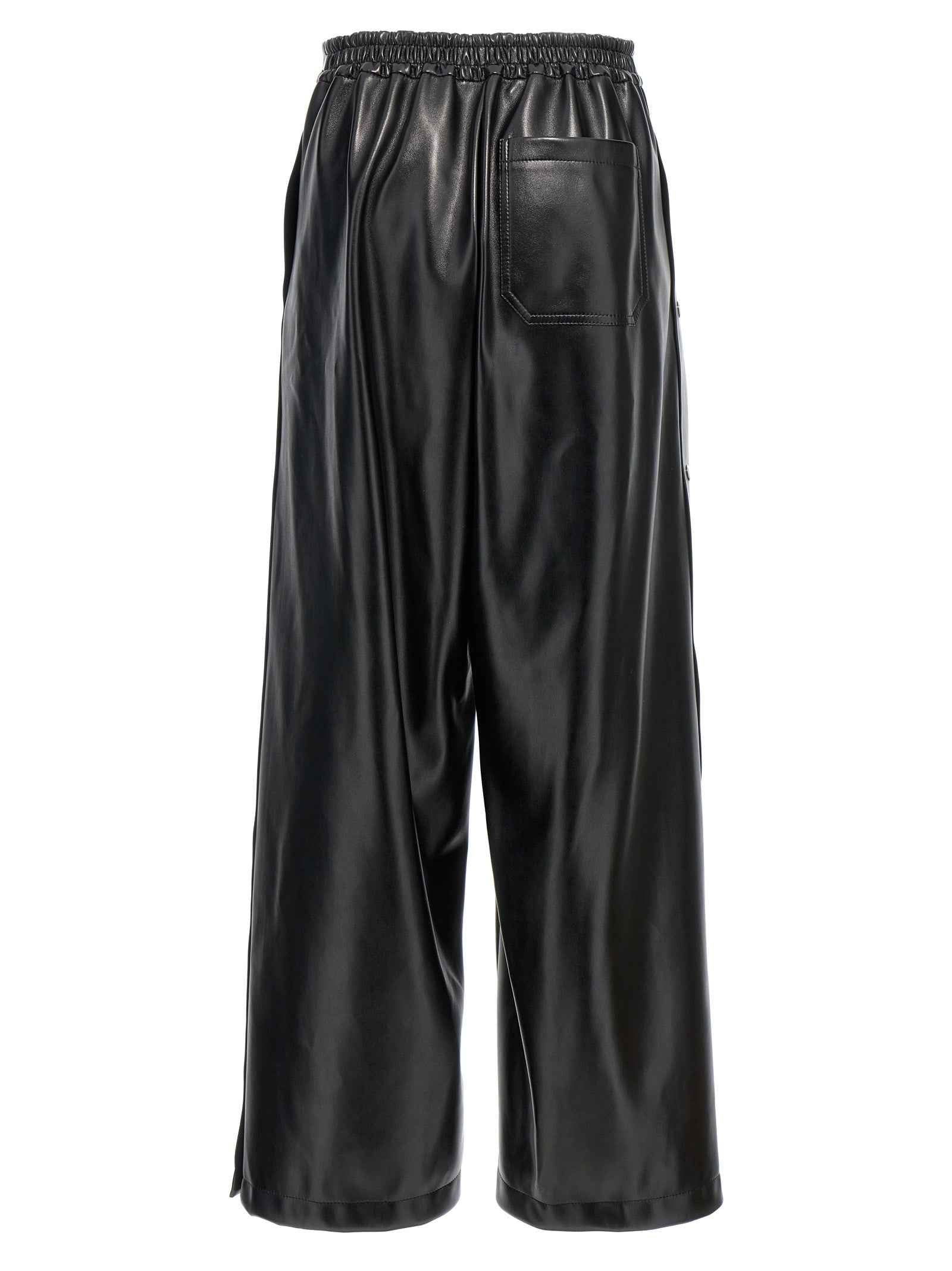 Stella McCartney Black Polyester Casual Pants