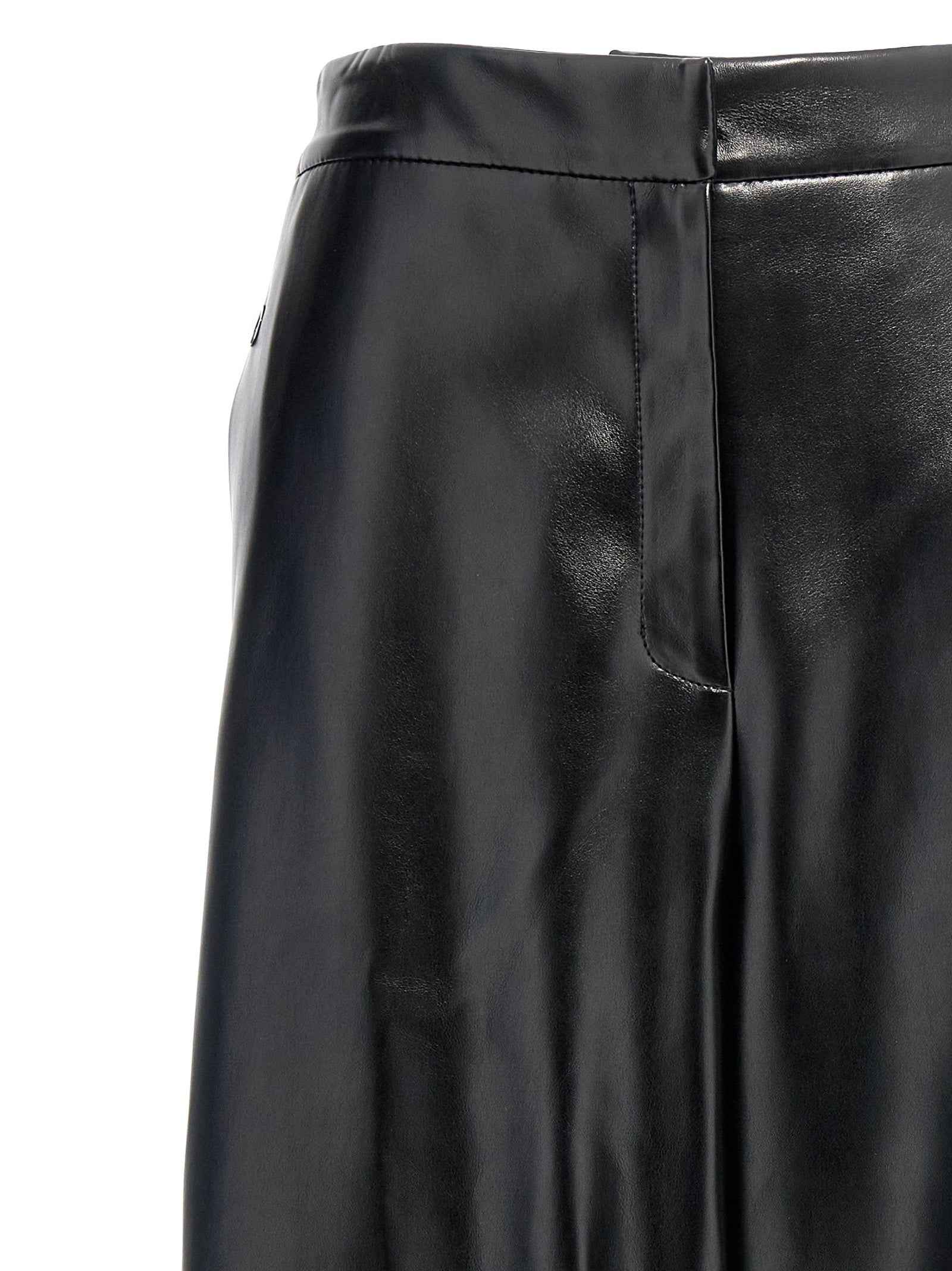 Stella McCartney Black Polyester Casual Pants
