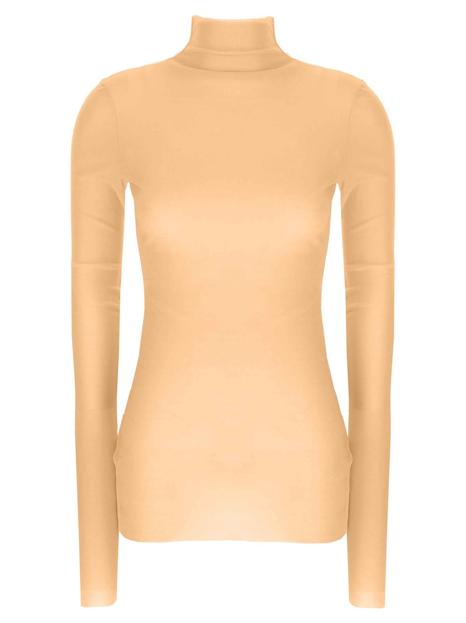 Jil Sander Multicolor Silk Turtleneck