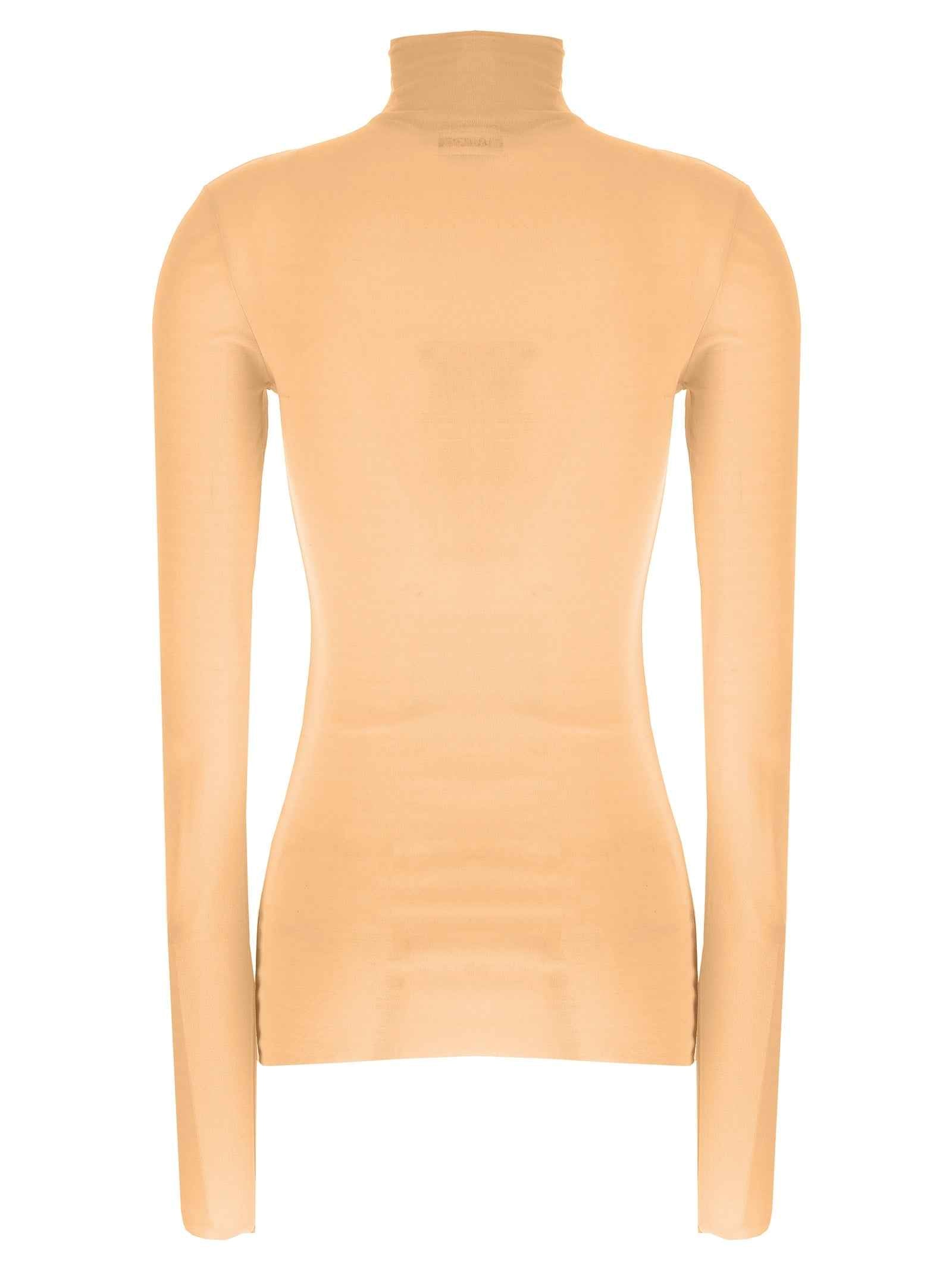 Jil Sander Multicolor Silk Turtleneck