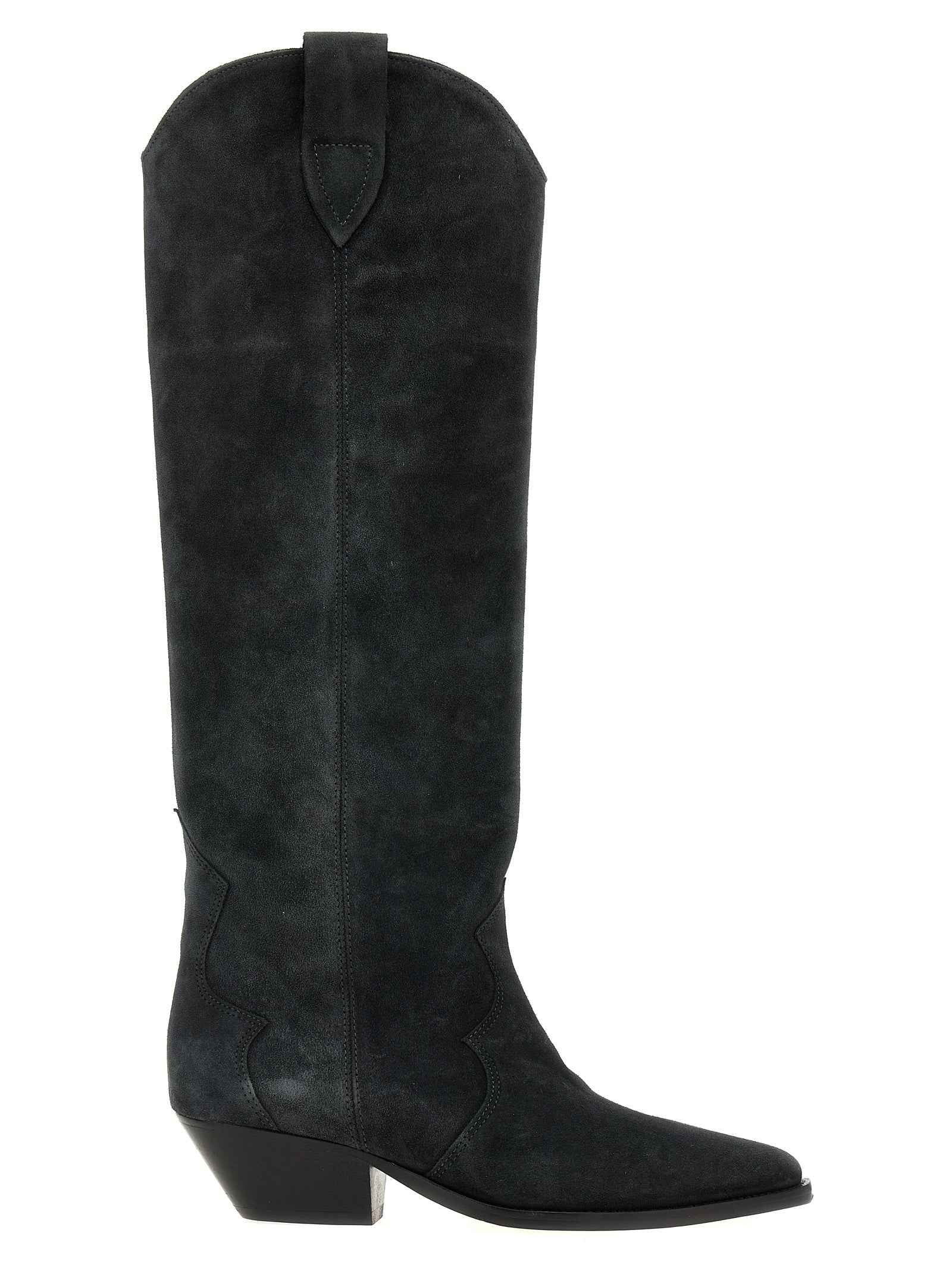 Isabel Marant Black Calfskin Chelsea Boots