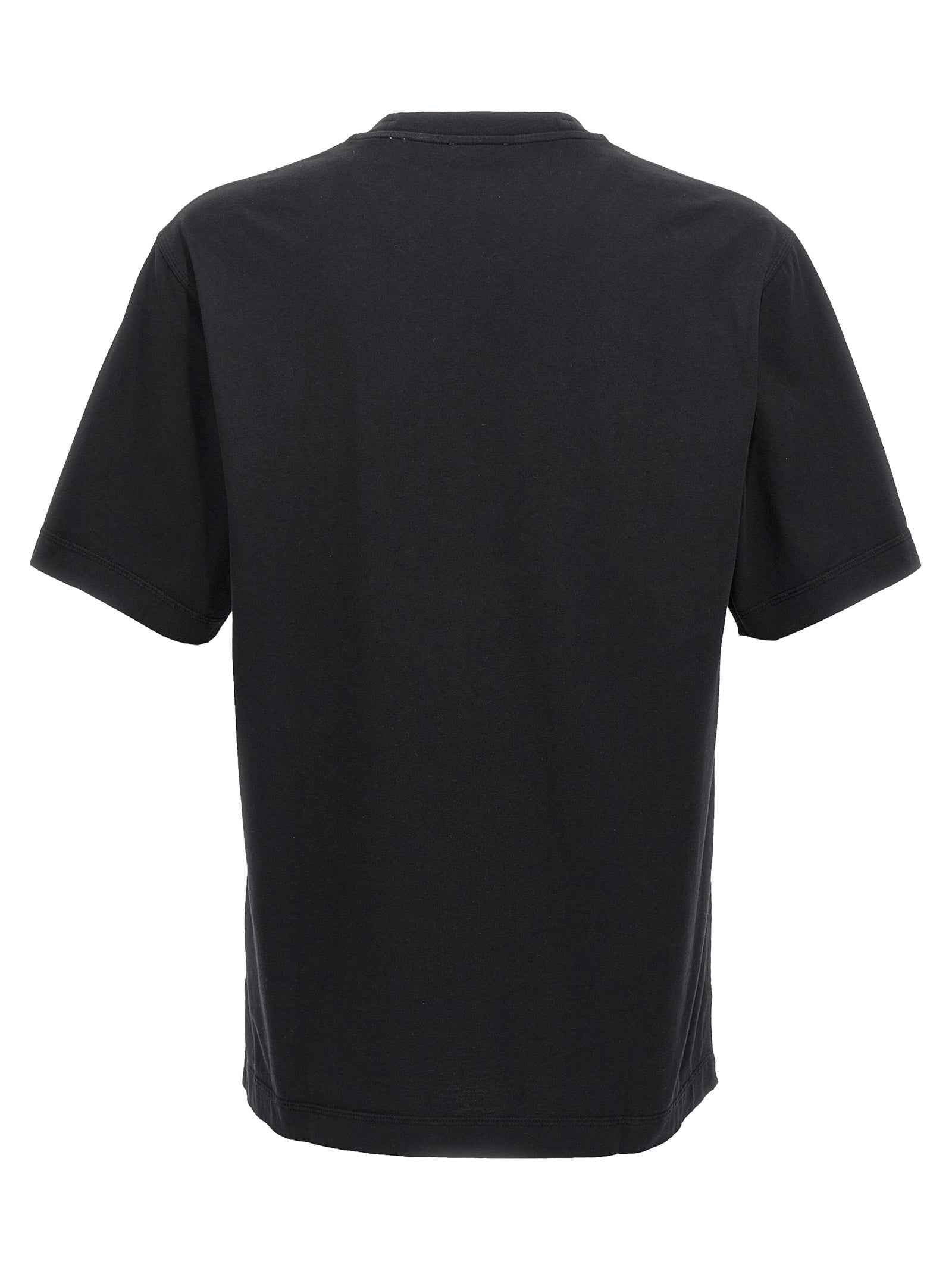 Burberry Black Cotton T-Shirt