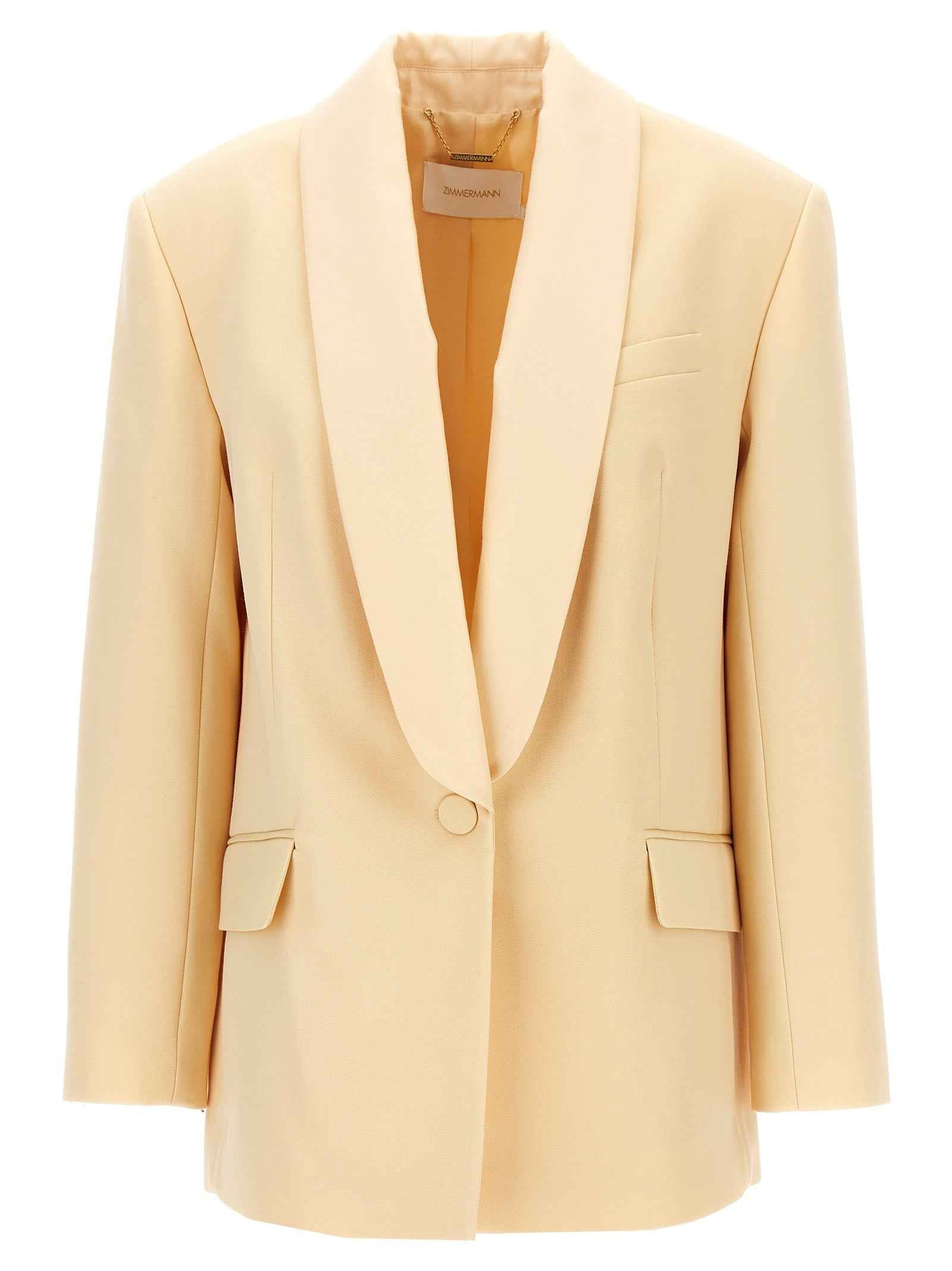 Zimmermann Beige Wool Blazer