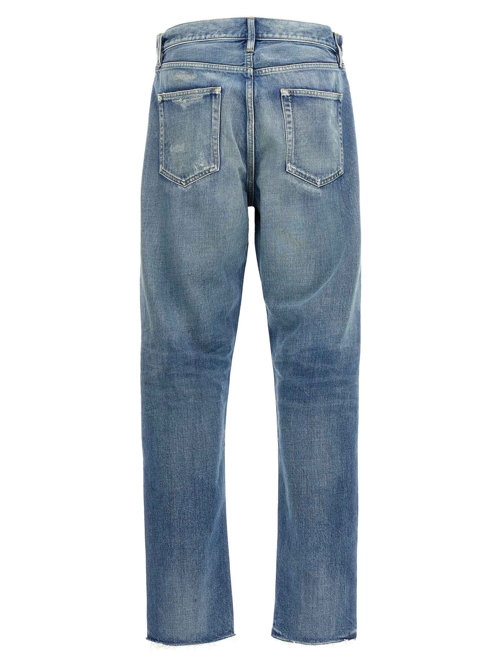 Fear Of God Blue Cotton Straight-Leg Jeans