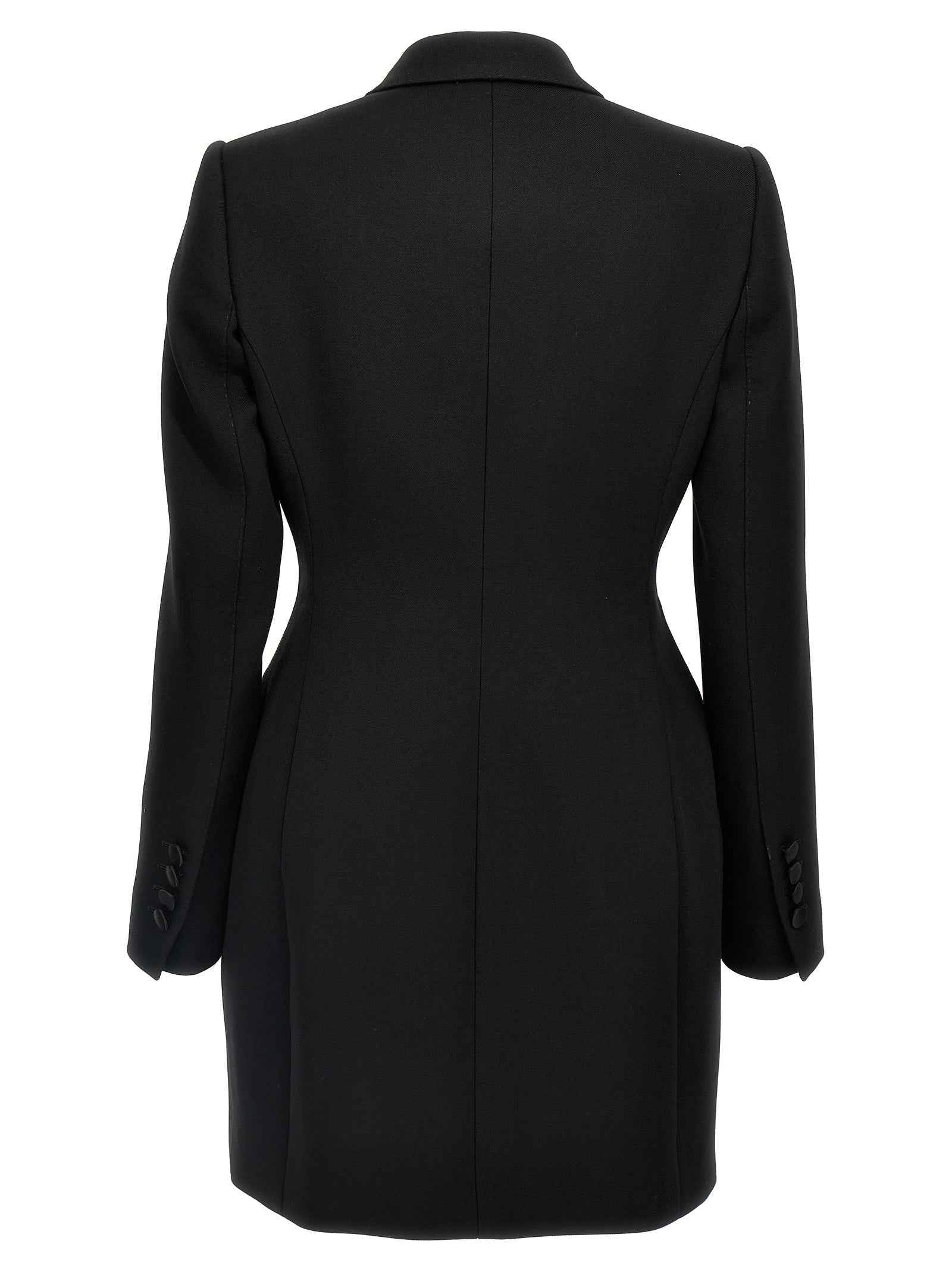 Dolce & Gabbana Black Virgin Wool Blazer