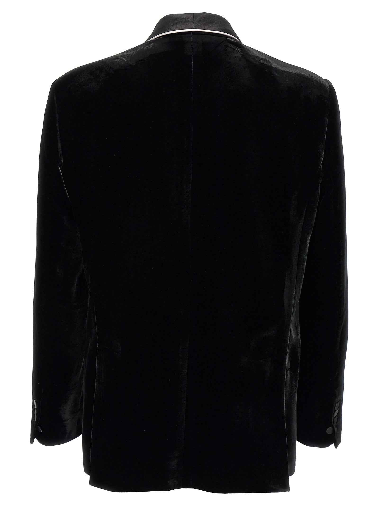 Dsquared² Black Viscose Blazer