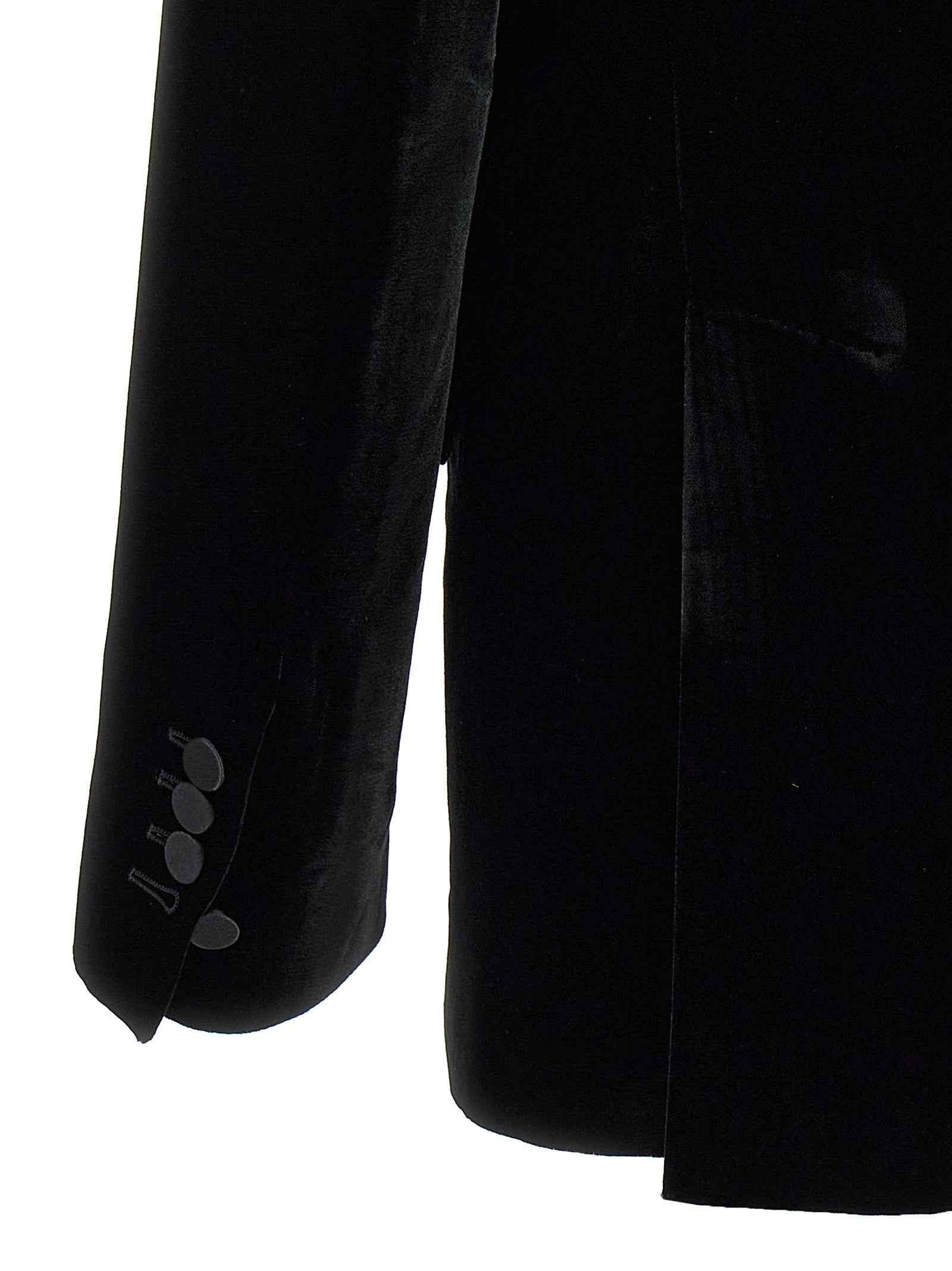 Dsquared² Black Viscose Blazer