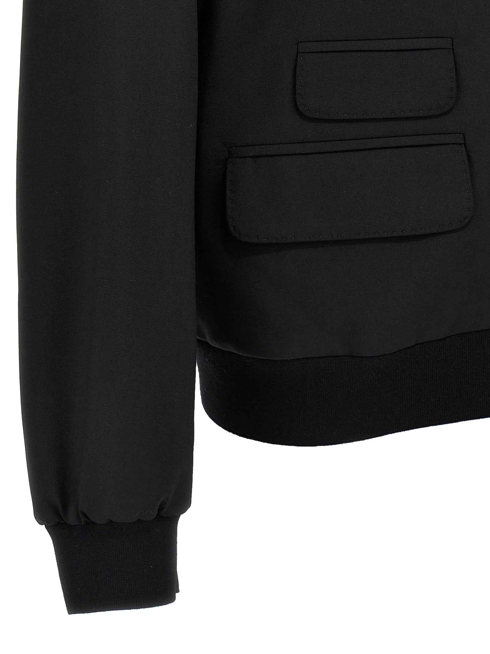 Dsquared² Black Wool Cardigan