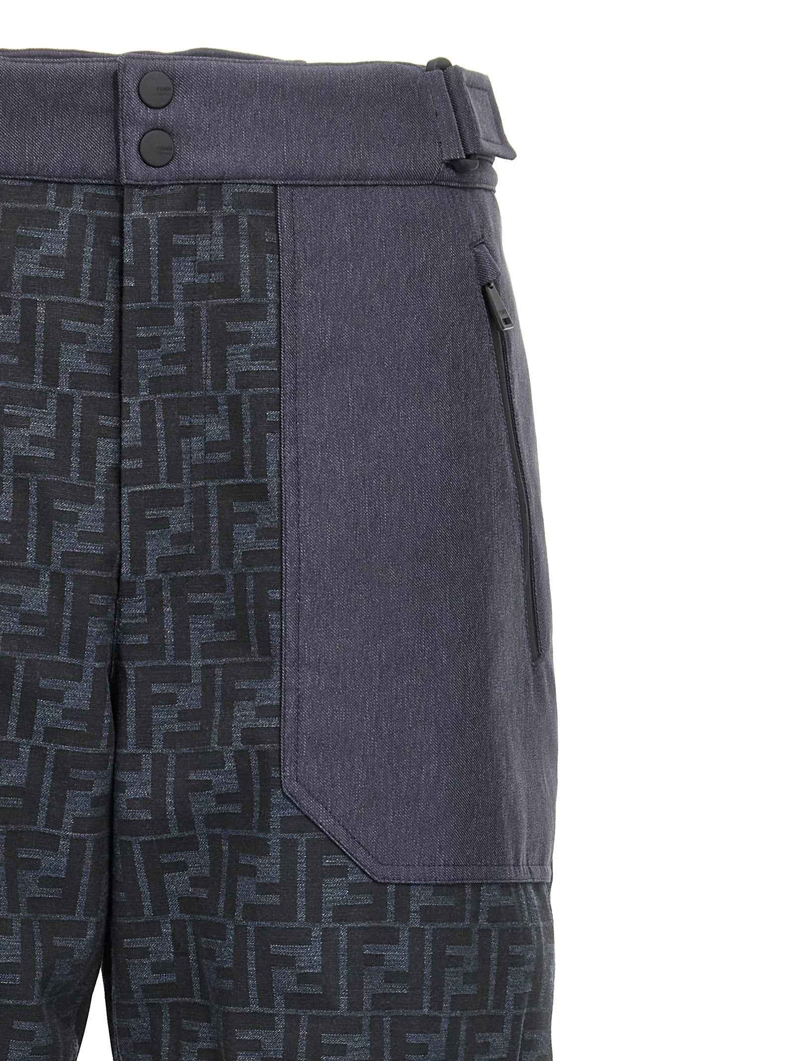 Fendi Blue Polyamide Sportswear
