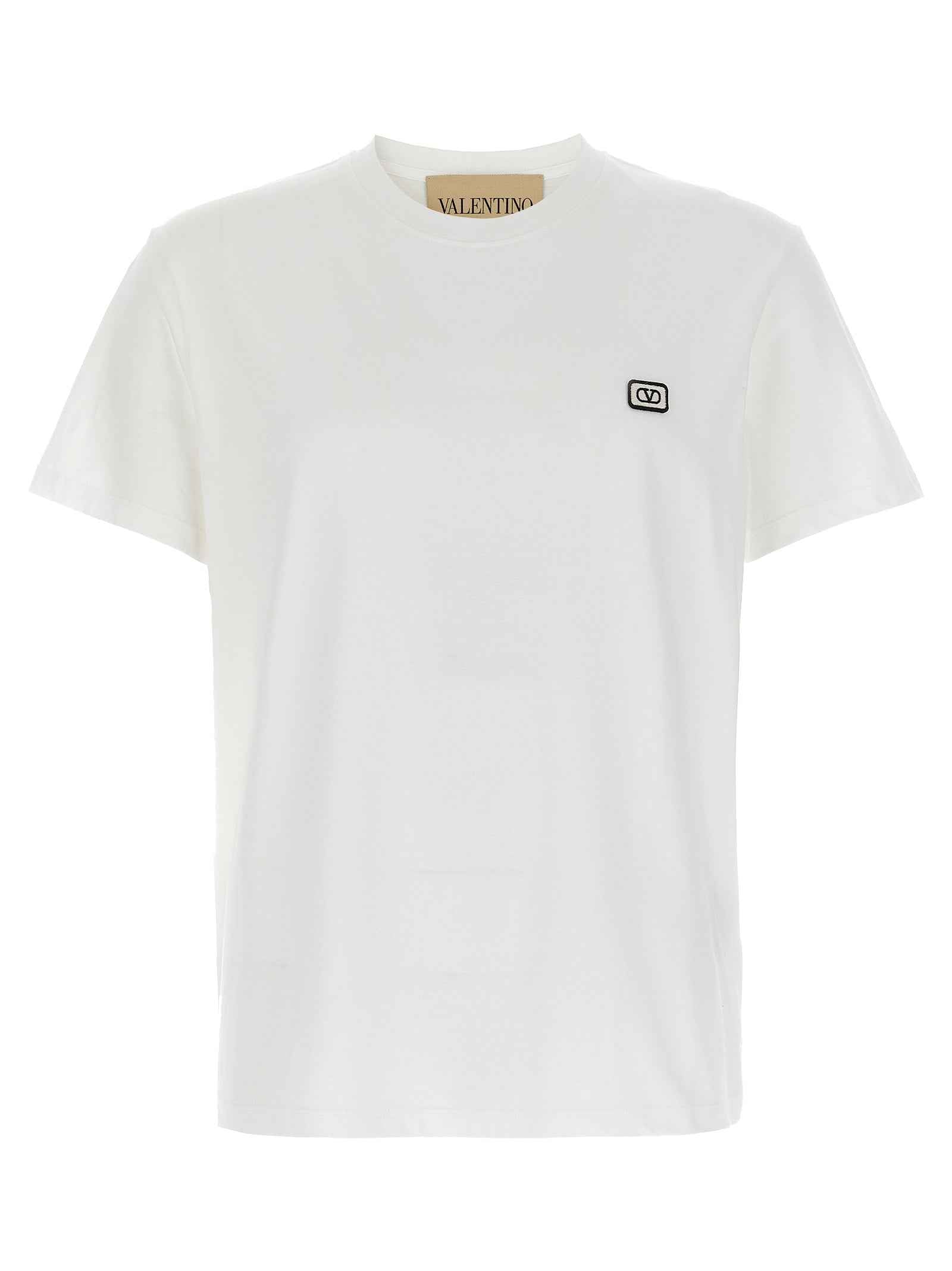 Valentino Garavani White Cotton T-Shirt