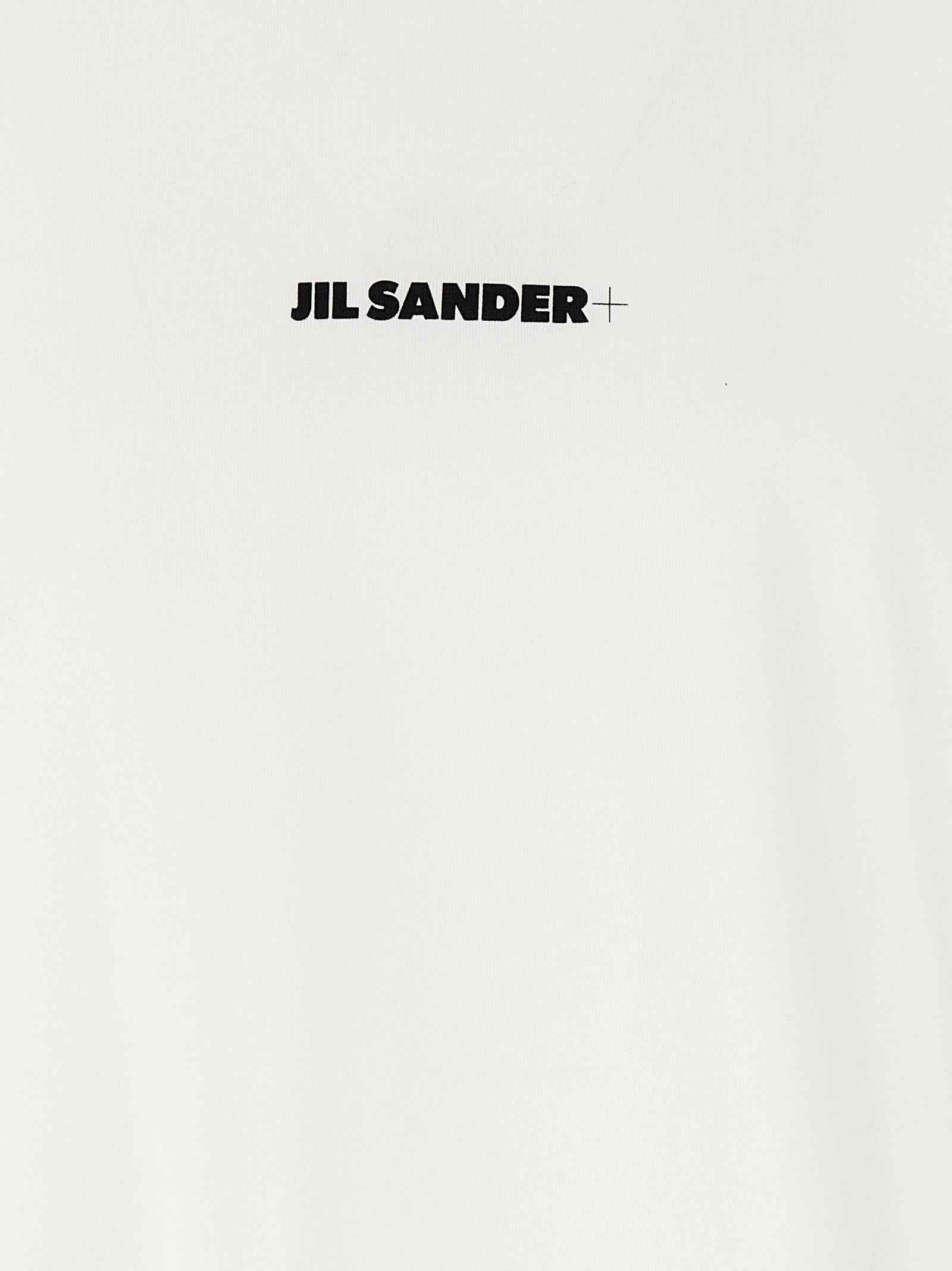 Jil Sander White Cotton T-Shirt