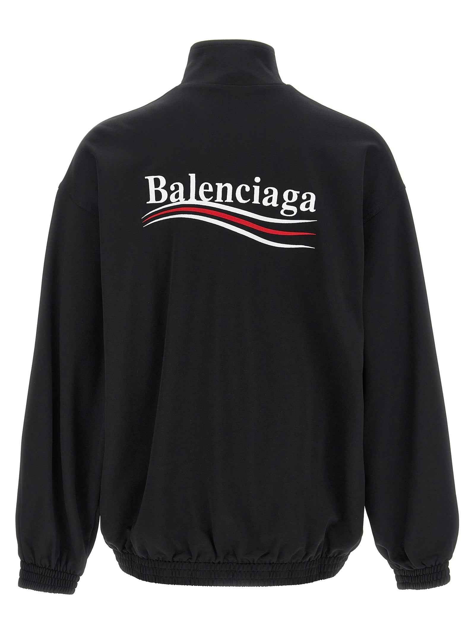Balenciaga Black Polyamide Sweatshirt