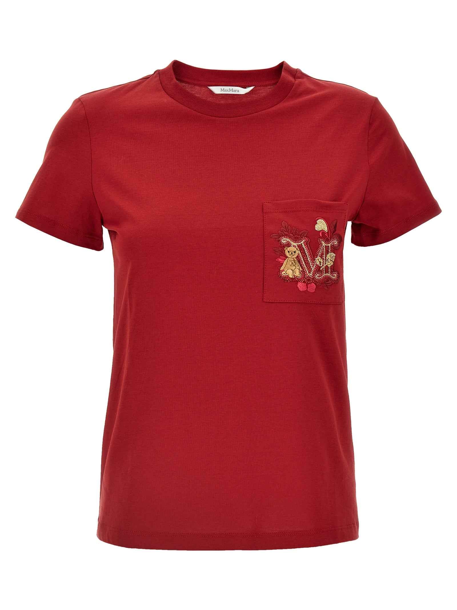 Max Mara Multicolor Cotton T-Shirt