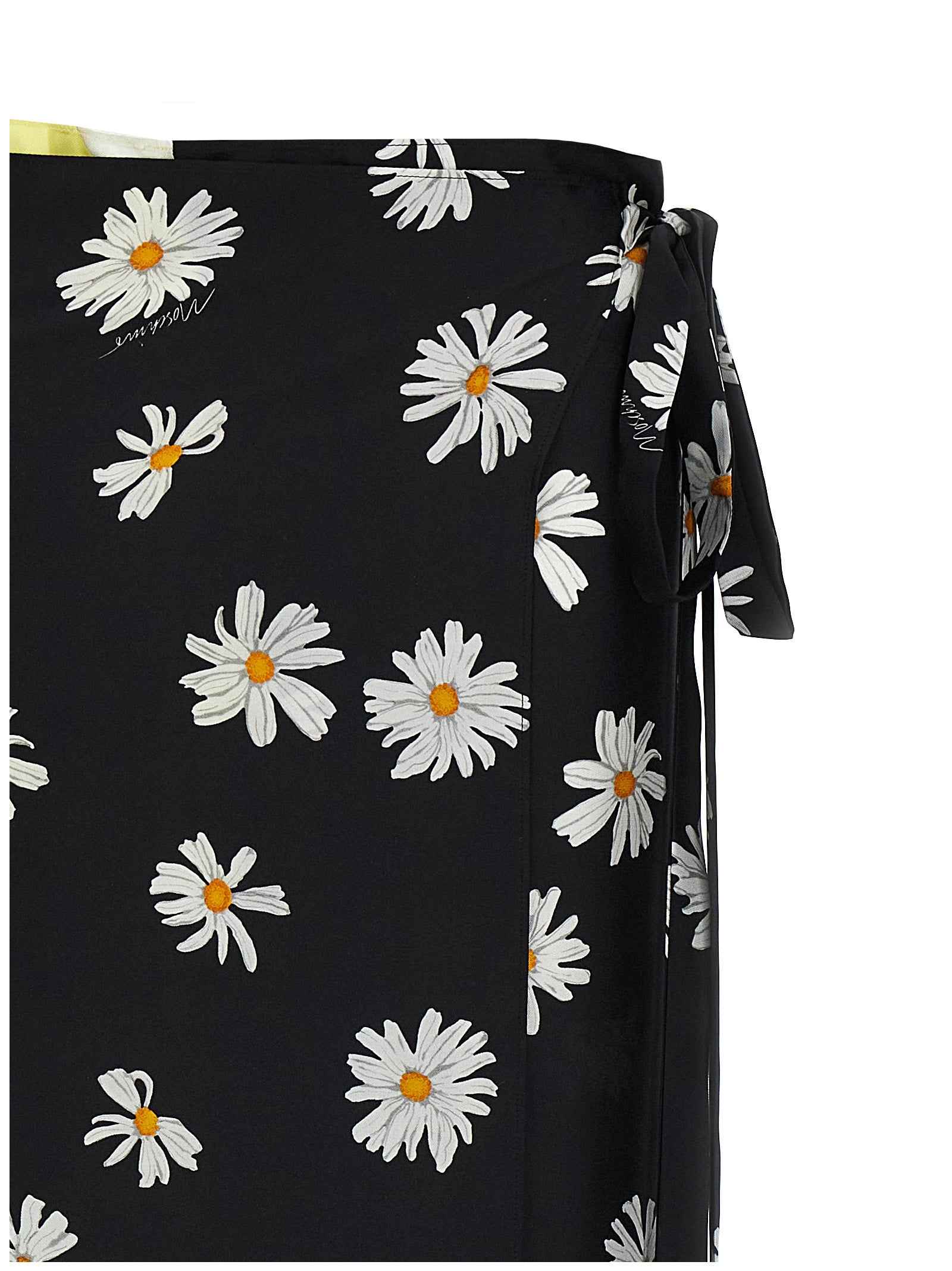 Moschino Multicolor Silk Mini Skirt
