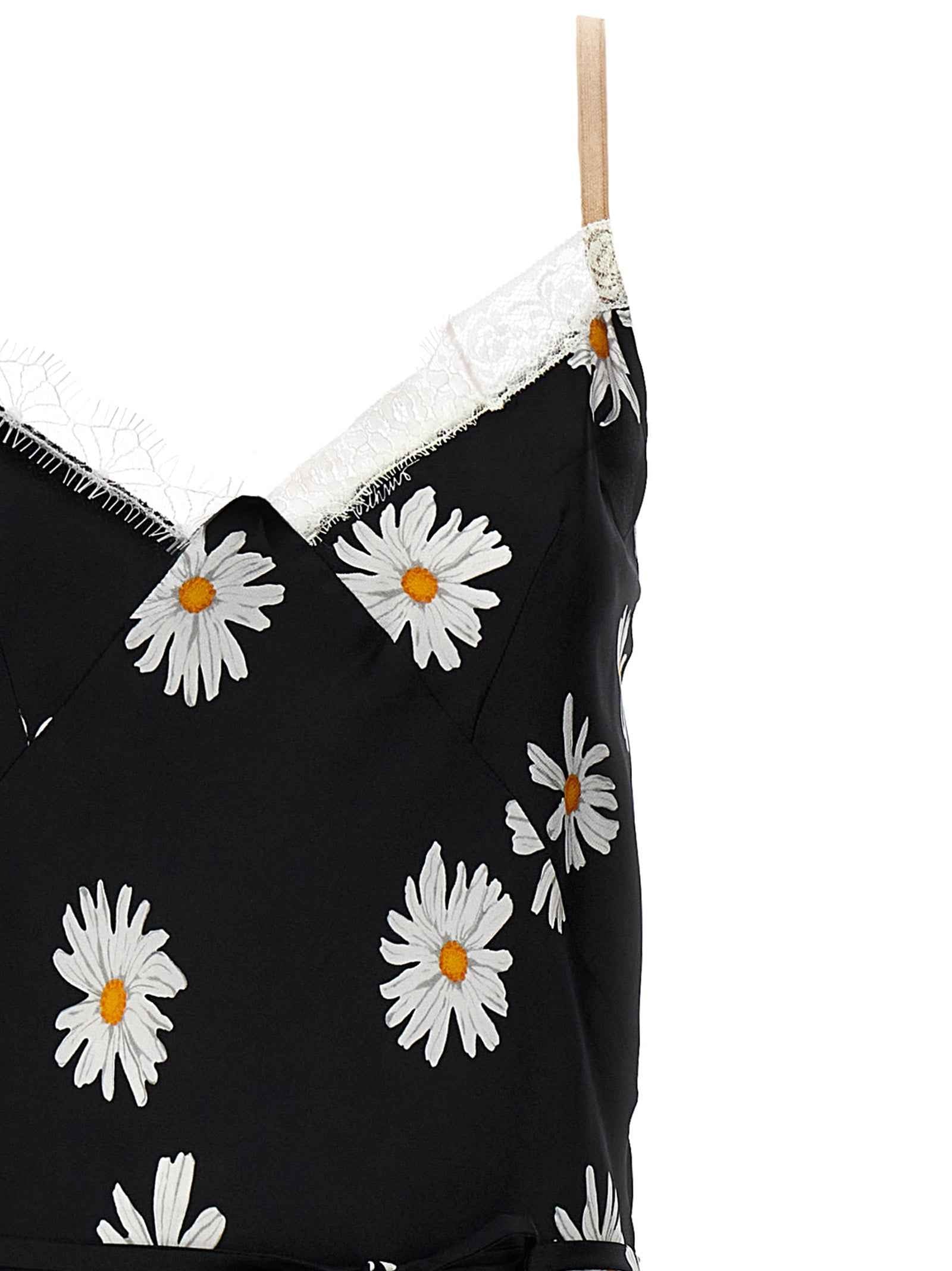 Moschino Black Silk Midi Dress
