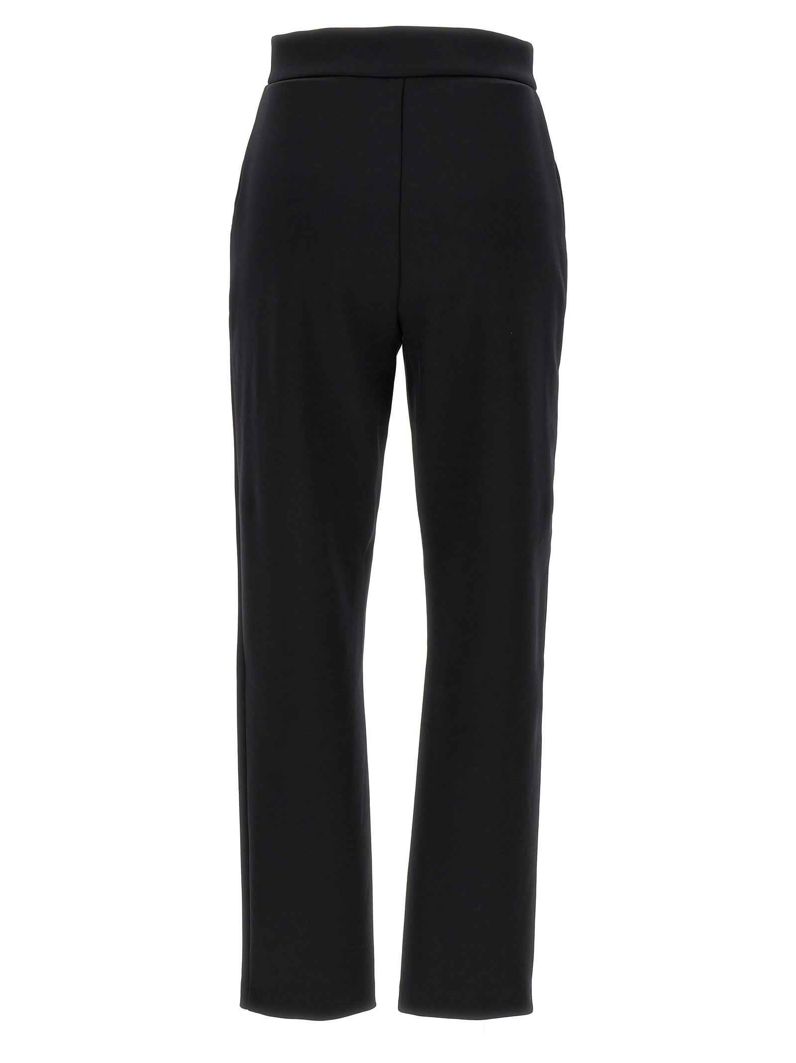 Max Mara Black Polyamide Casual Pants