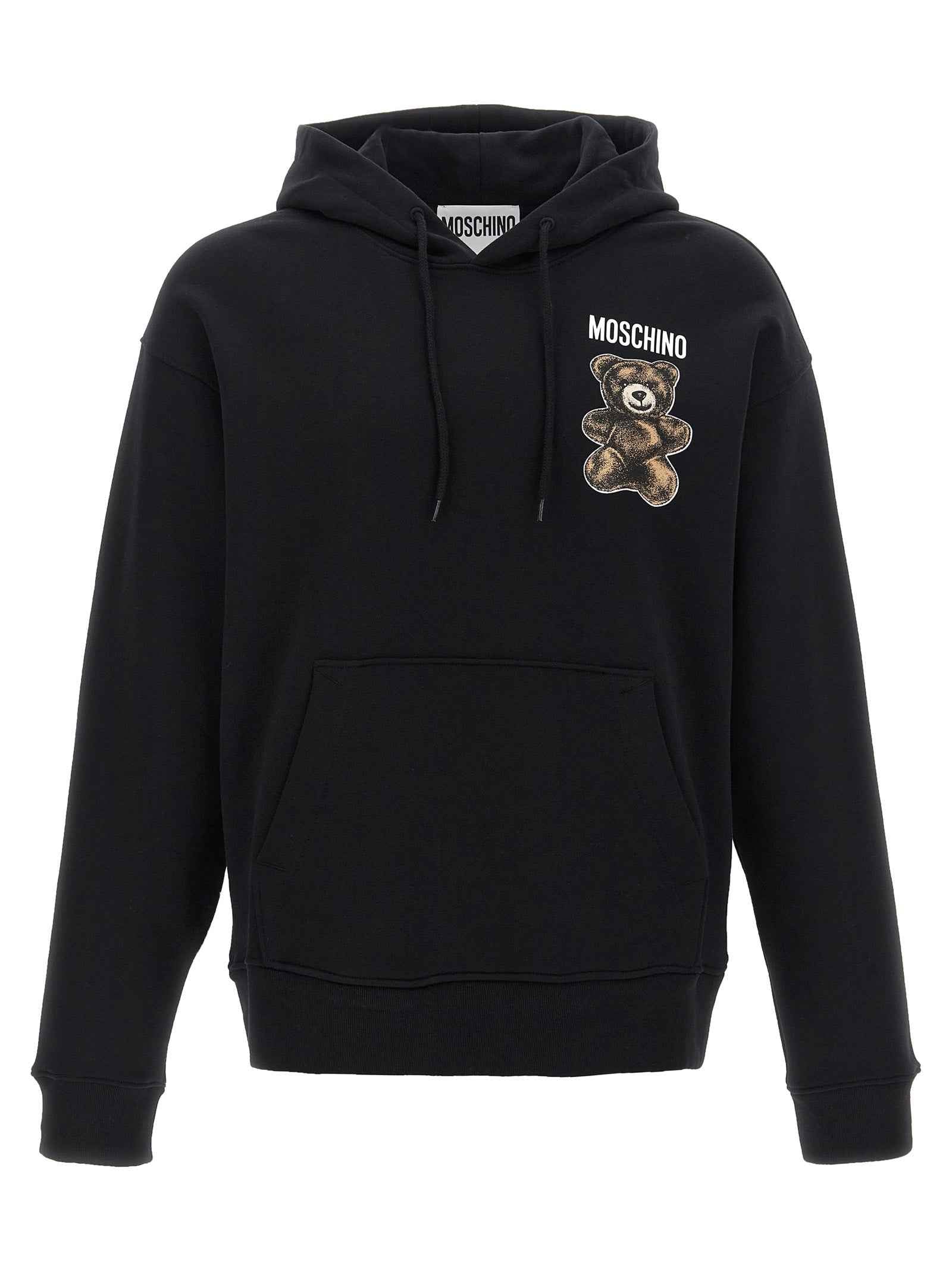 Moschino Black Cotton Sweatshirt