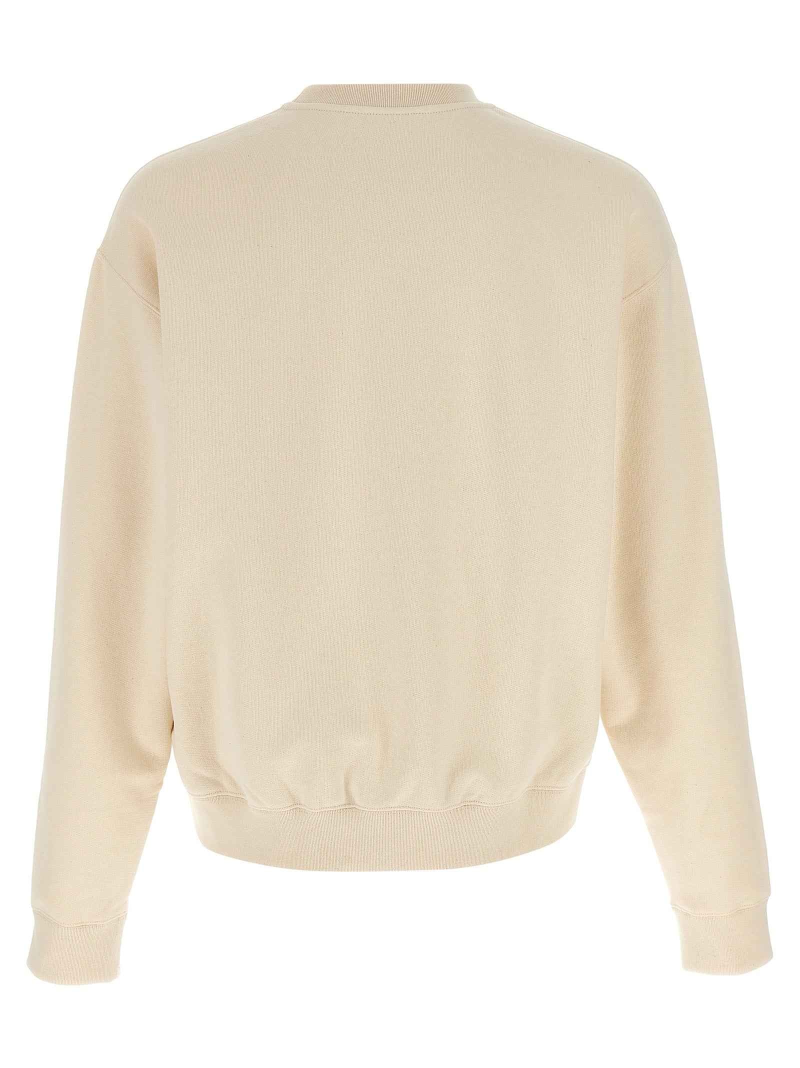 Jil Sander Beige Cotton Sweatshirt