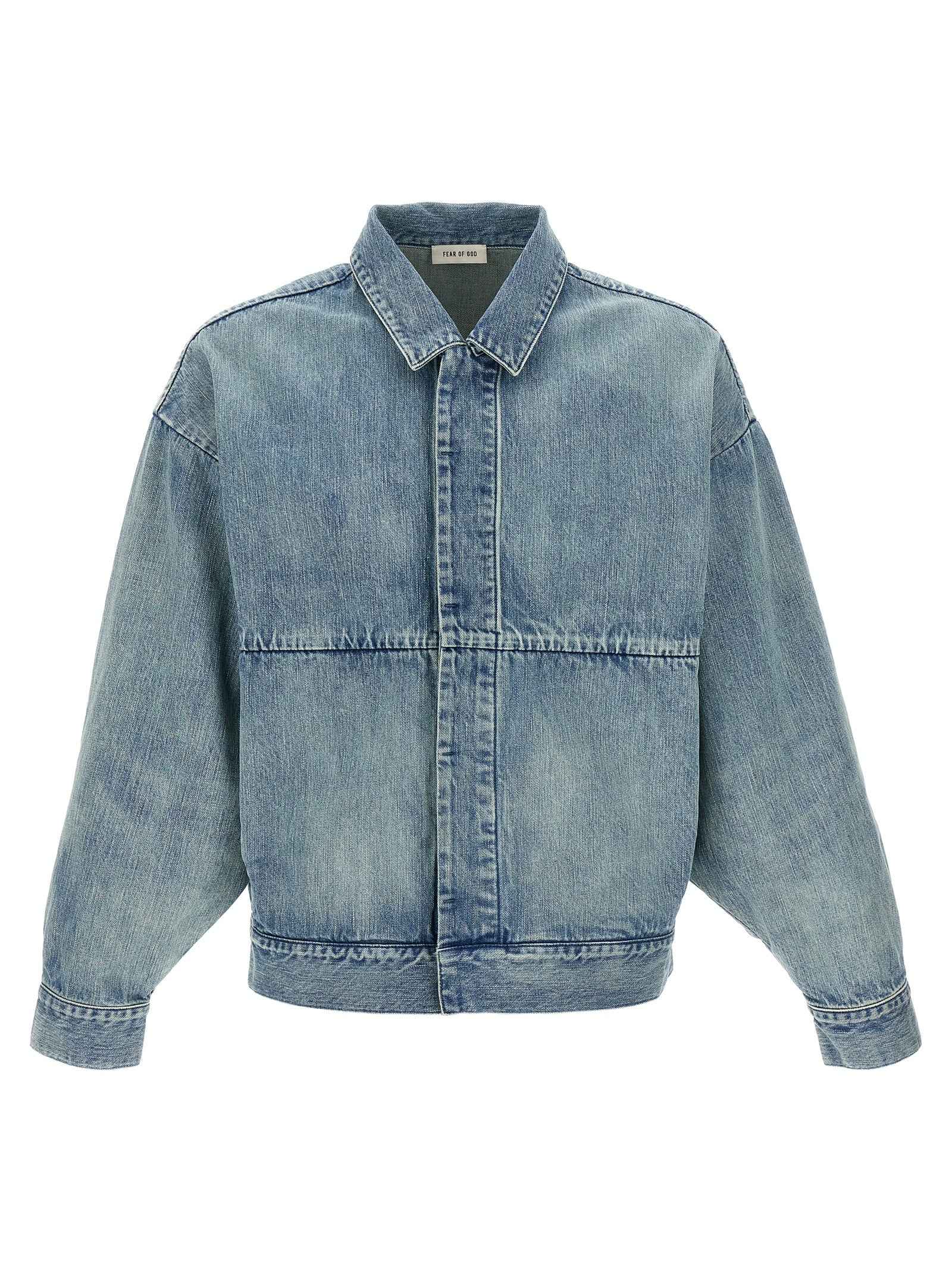 Fear Of God Blue Cotton Denim Jacket