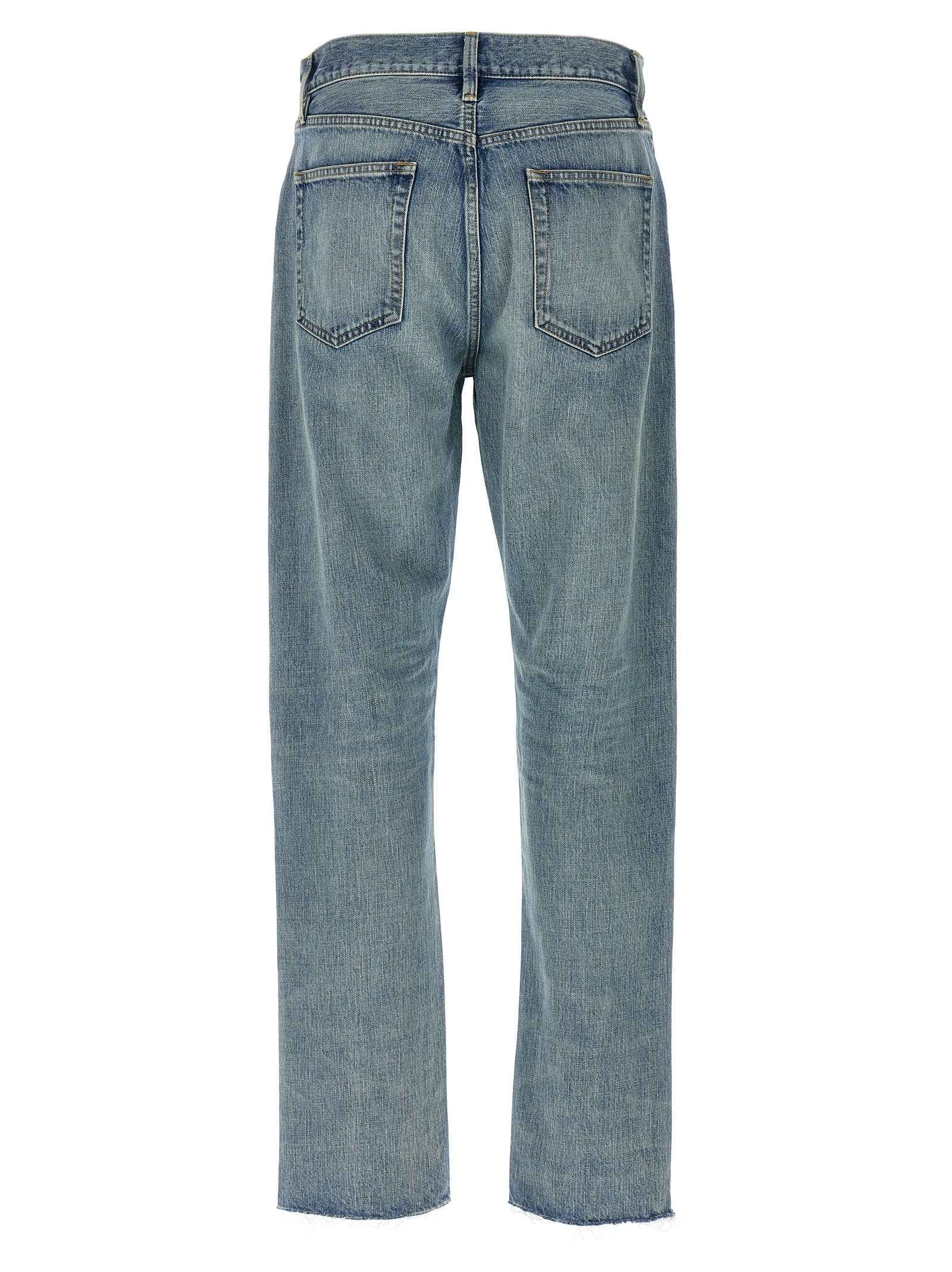 Fear Of God Blue Cotton Straight-Leg Jeans