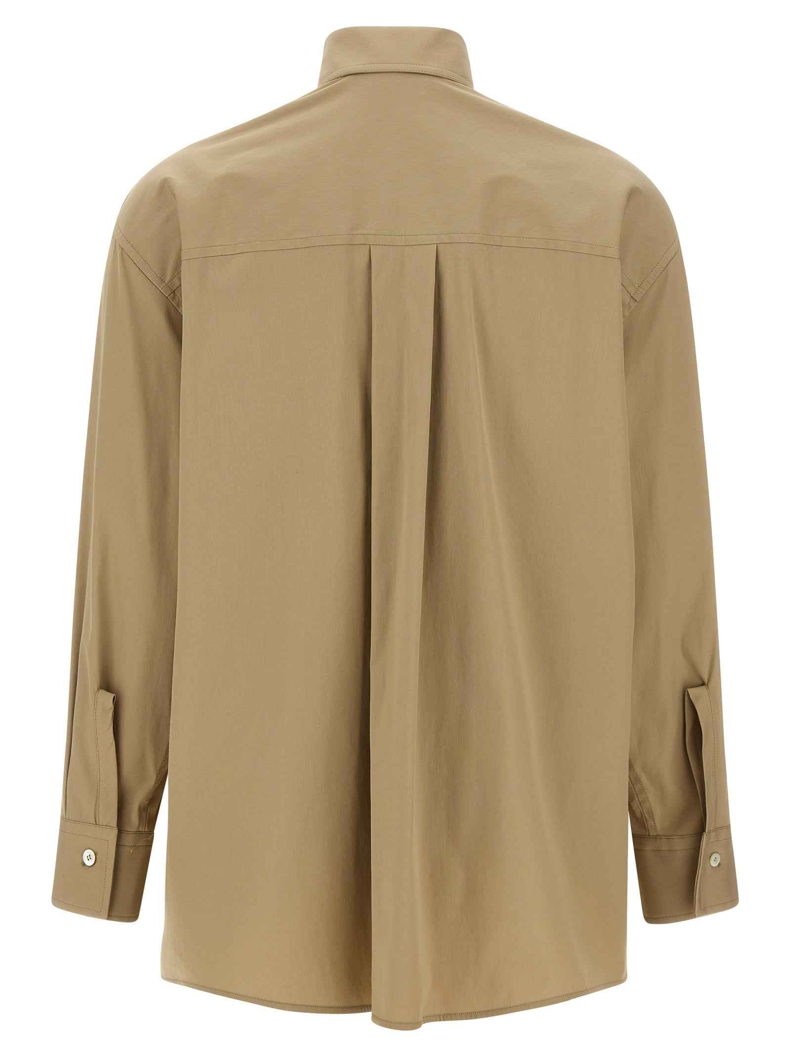 Ferragamo Beige Cotton Blouse