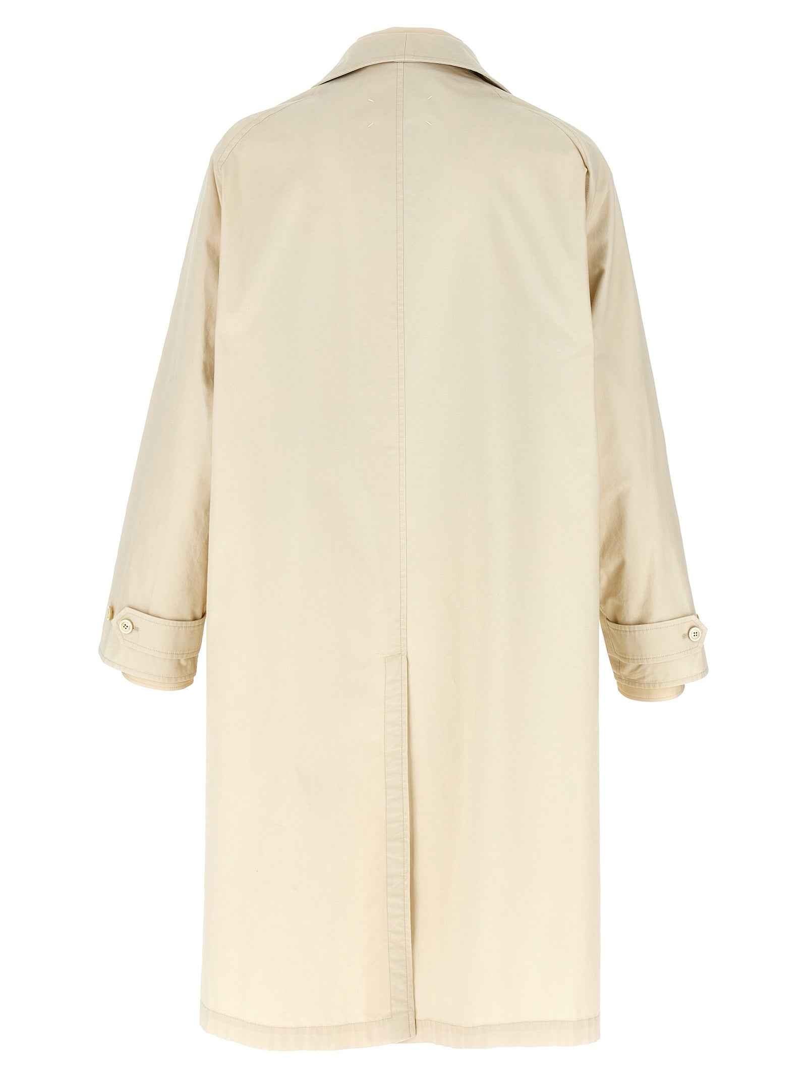 Maison Margiela Beige Cotton Coat