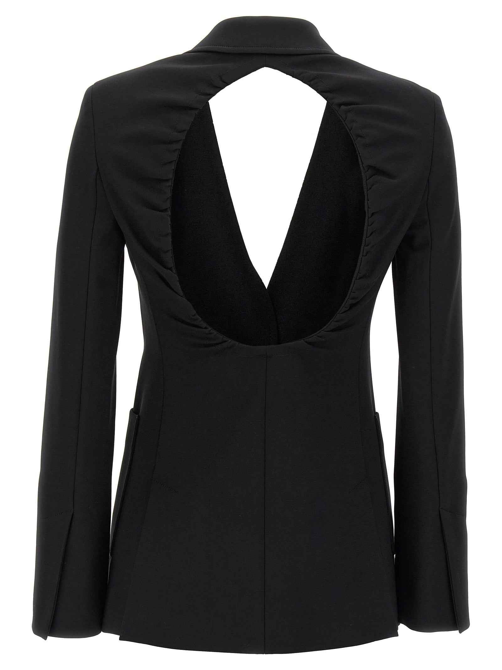 Max Mara Black Viscose Blazer
