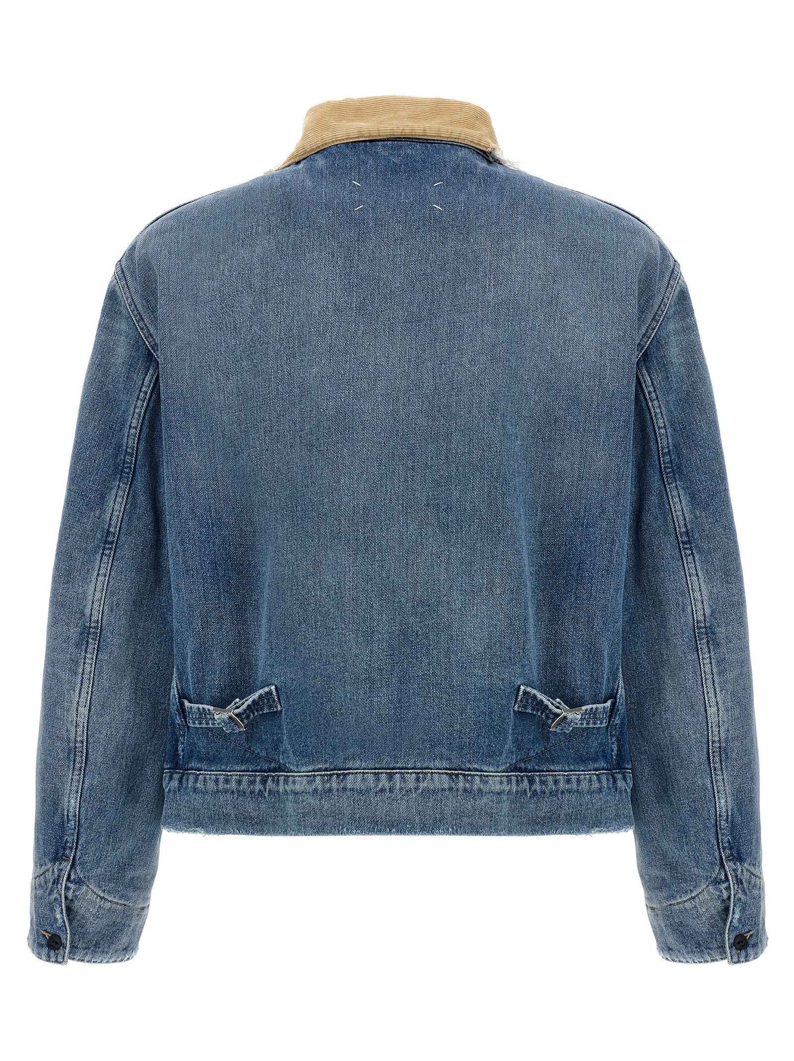 Maison Margiela Blue Cotton Denim Jacket
