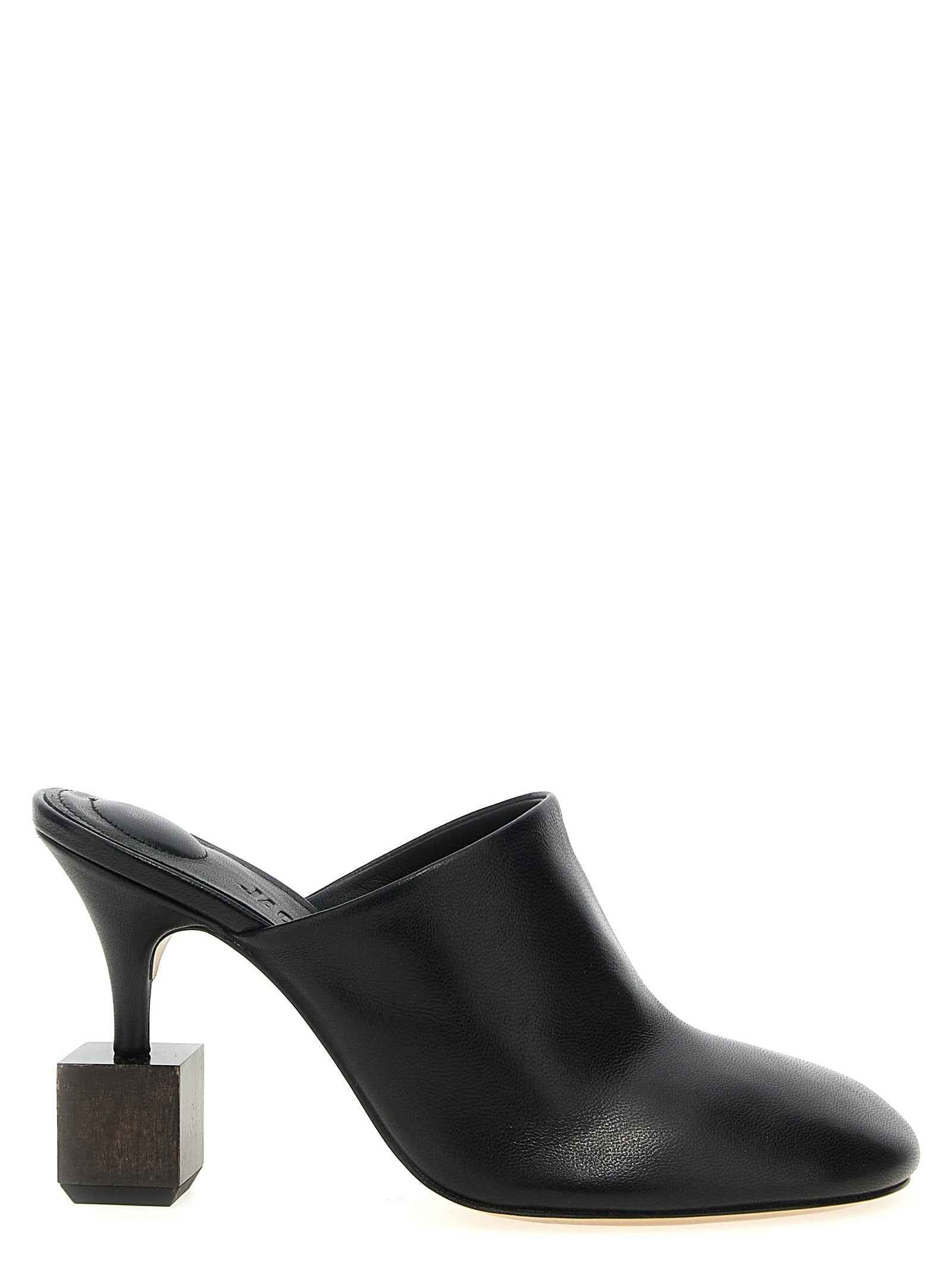 Jacquemus Black Lamb Leather High Heel Pumps