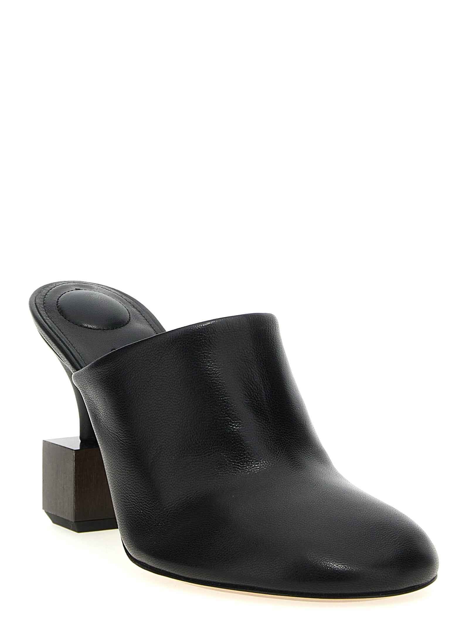Jacquemus Black Lamb Leather High Heel Pumps