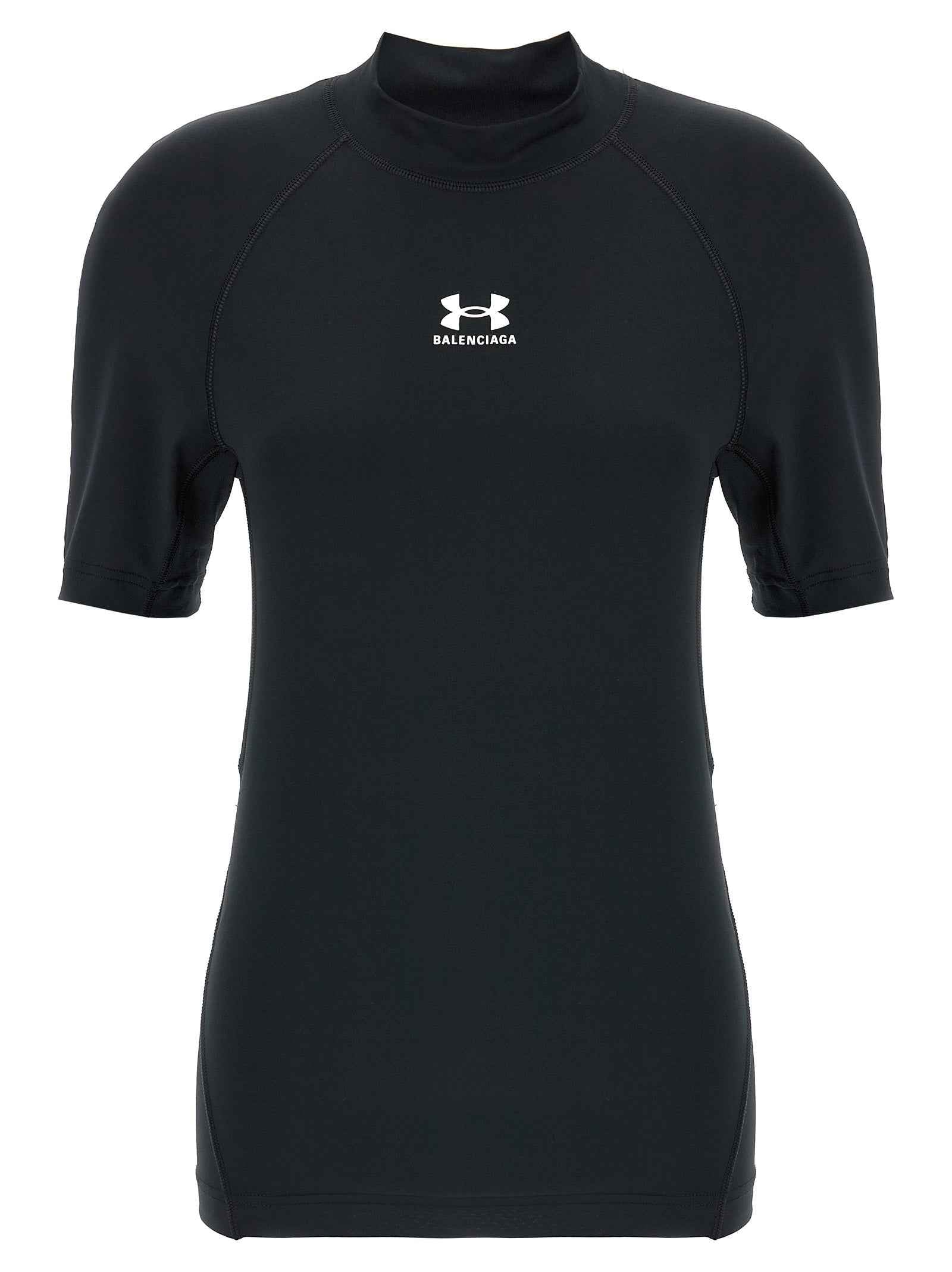 Balenciaga Black Polyester T-Shirt