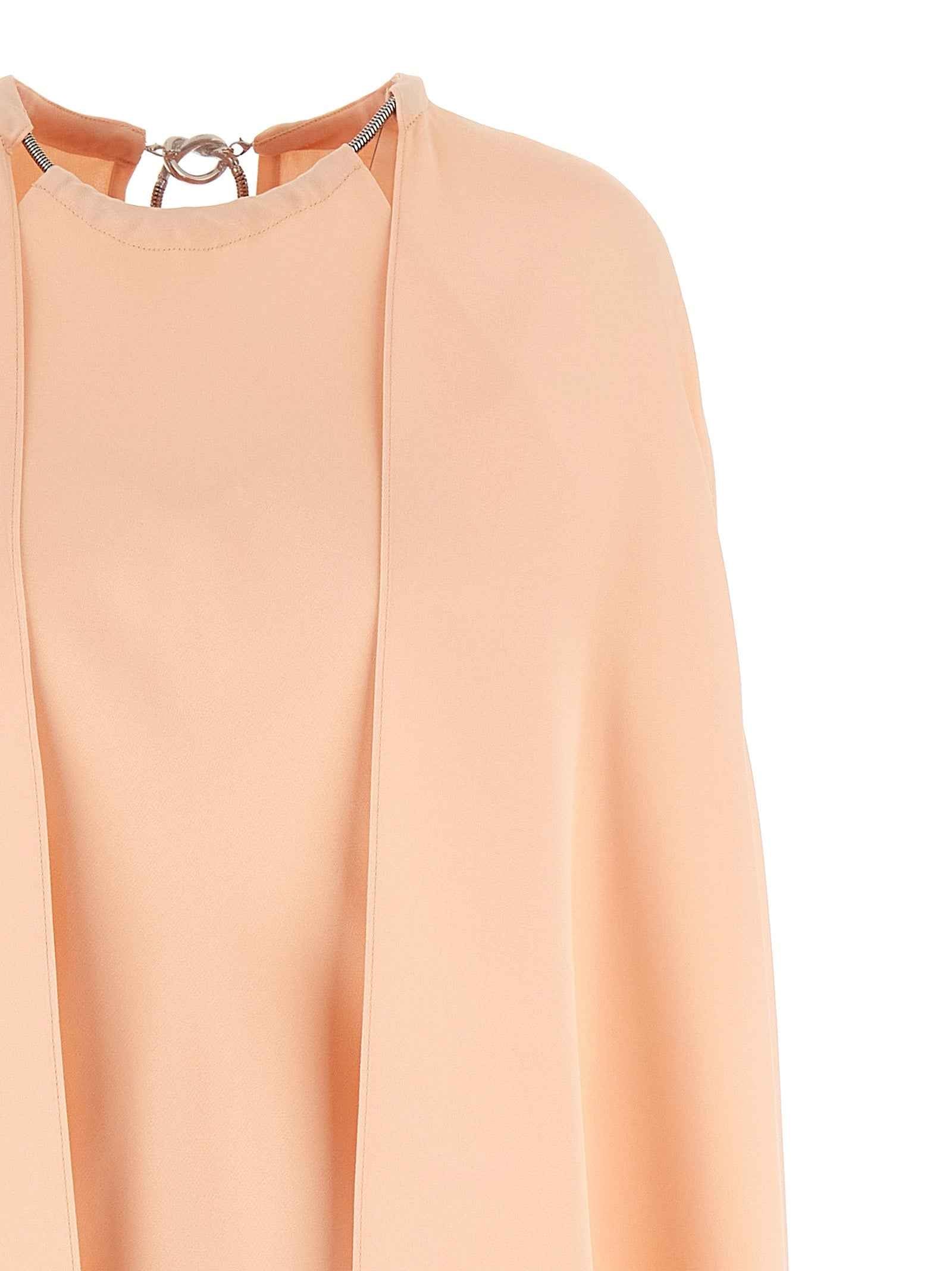 Max Mara Multicolor Silk Midi Dress