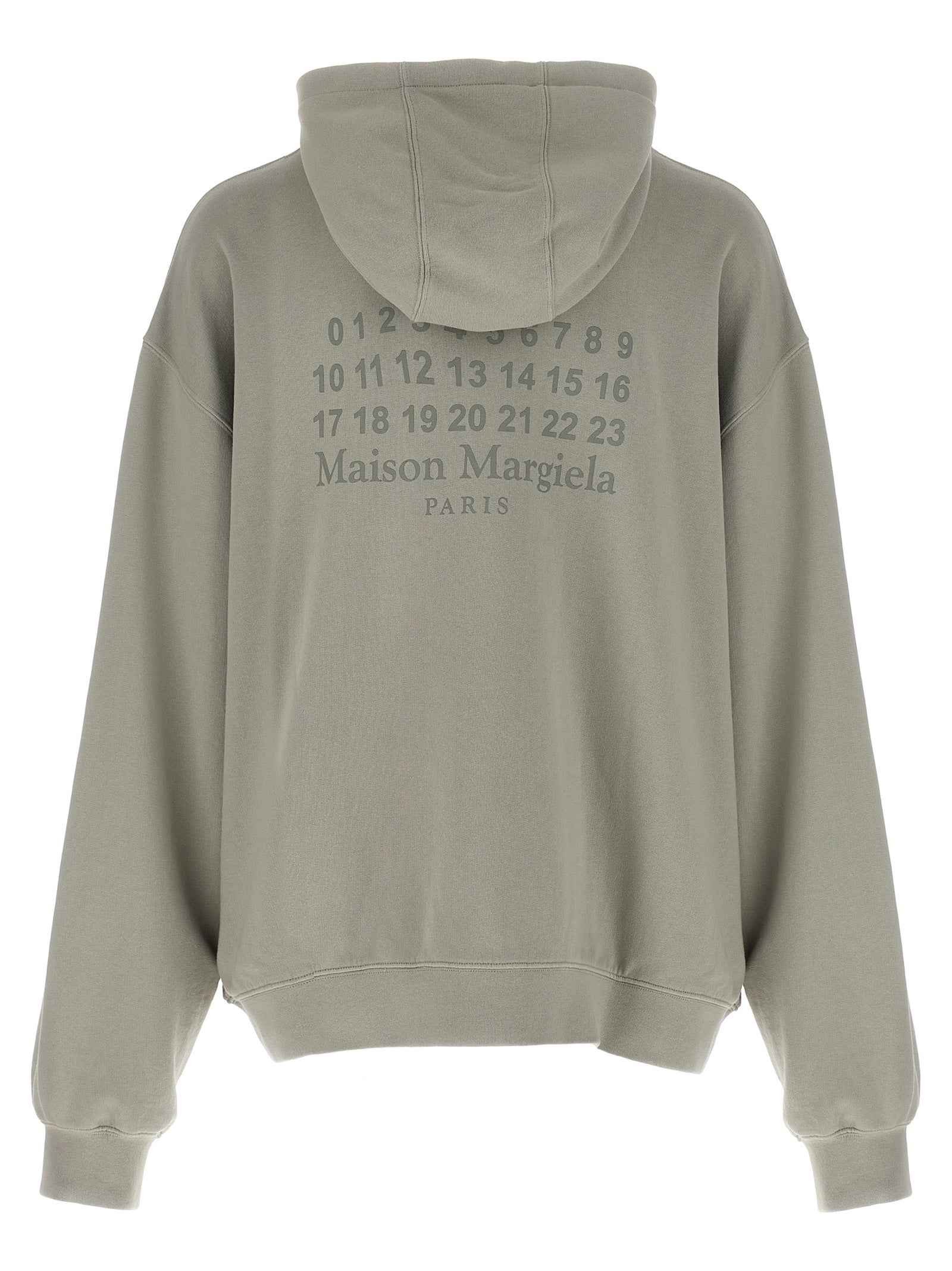 Maison Margiela Gray Cotton Sweatshirt